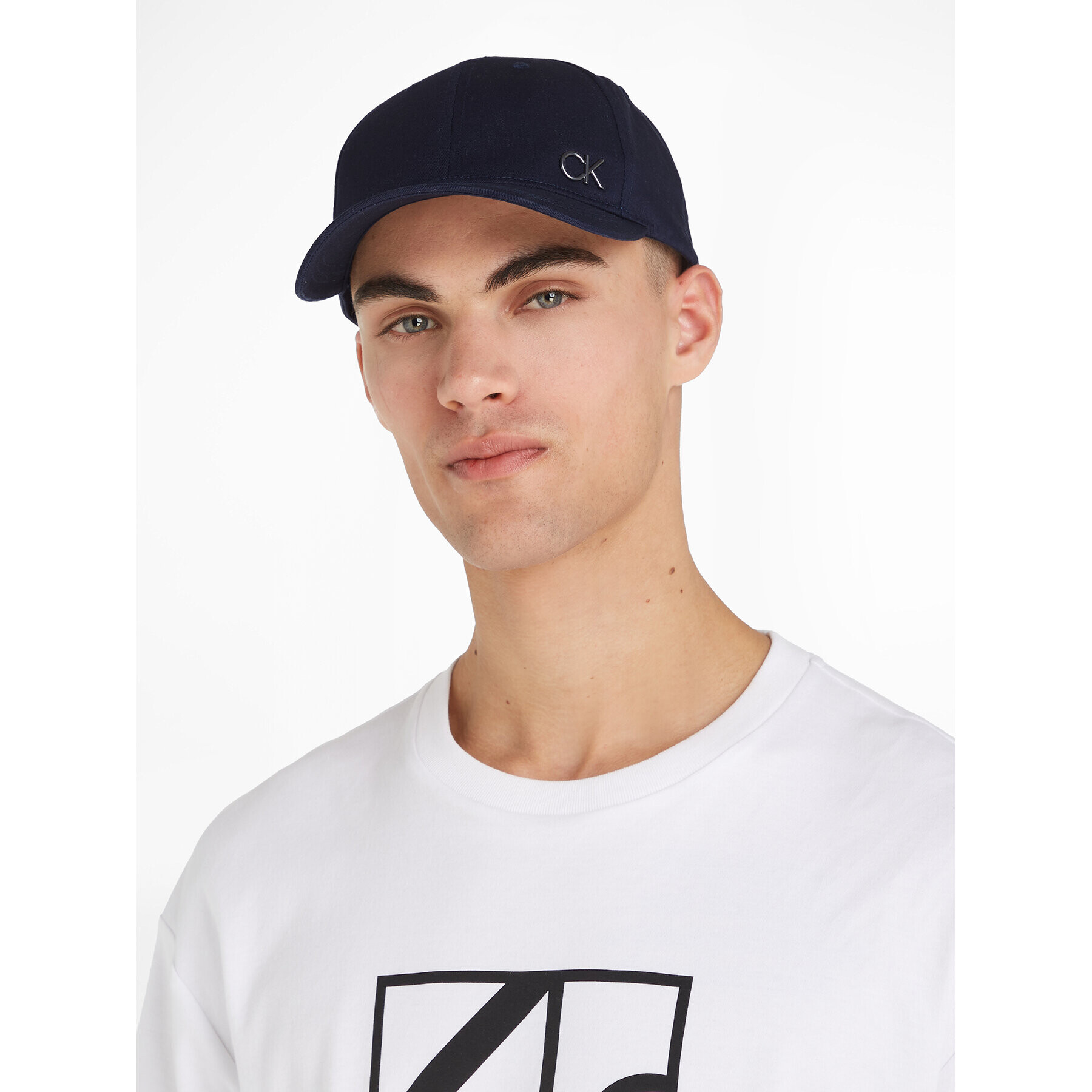 Calvin Klein Șapcă Ck Bombed Metal Bb Cap K50K510968 Bleumarin - Pled.ro