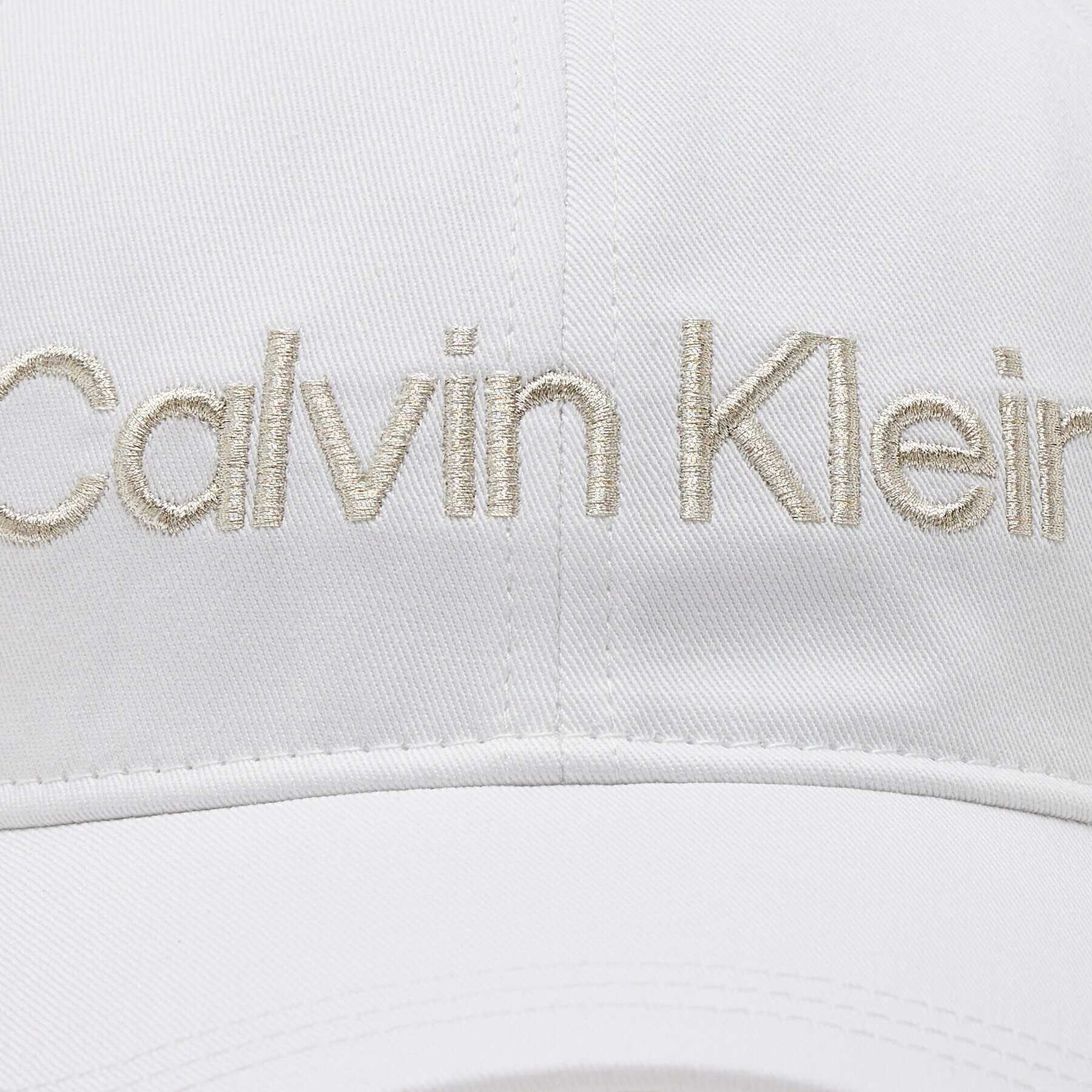 Calvin Klein Șapcă Must Minimum Logo K60K610613 Aur alb - Pled.ro