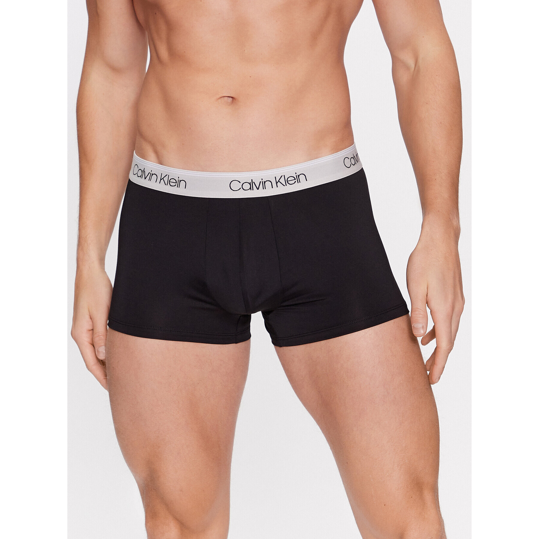 Calvin Klein Set 3 perechi de boxeri Low Rise Trunk 3Pk 000NB2569A Negru - Pled.ro