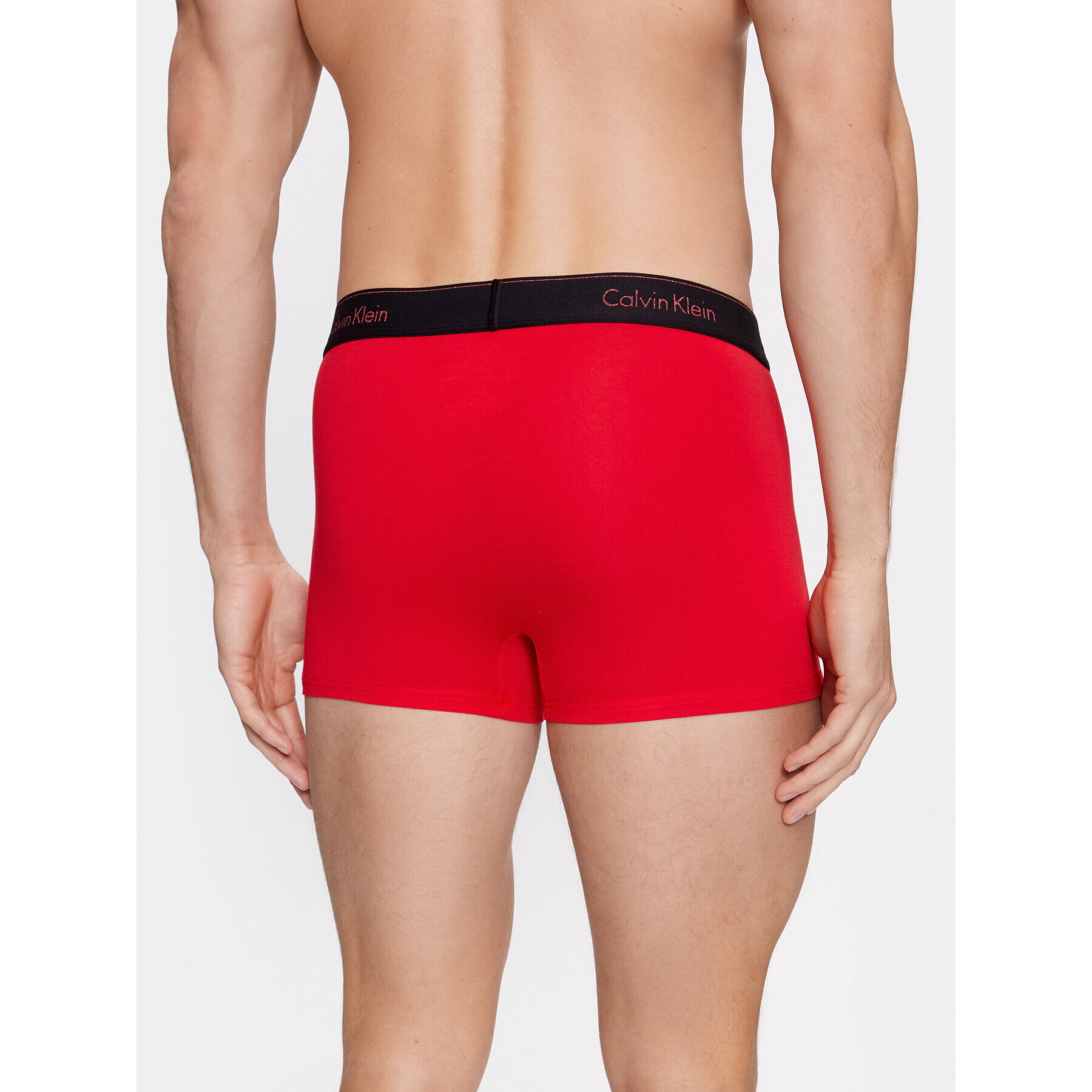 Calvin Klein Set 3 perechi de boxeri Trunk 3Pk 000NB3873A Negru - Pled.ro