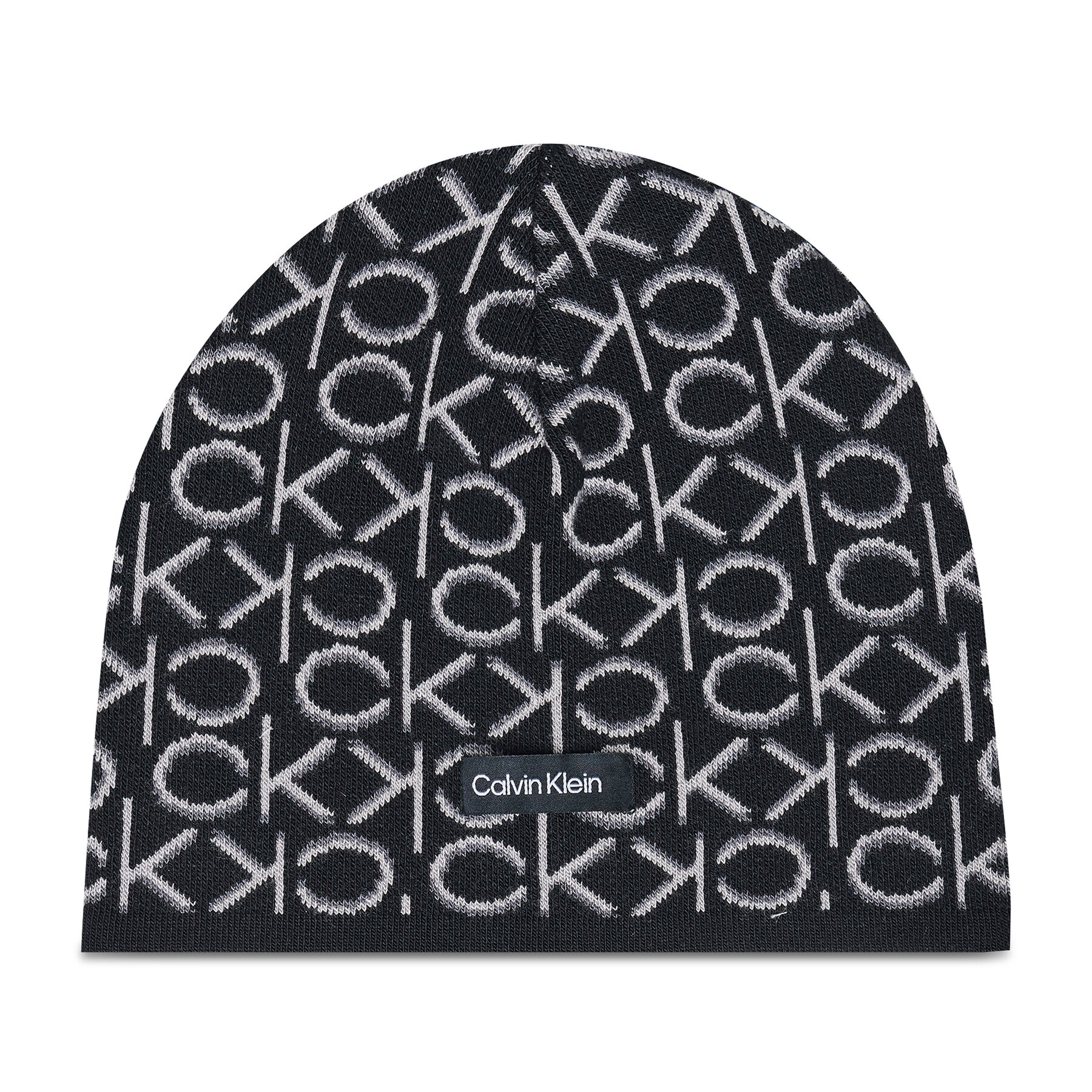 Calvin Klein Set Fular și Căciulă New Monogram Beanie + Scarf K60K608787 Negru - Pled.ro