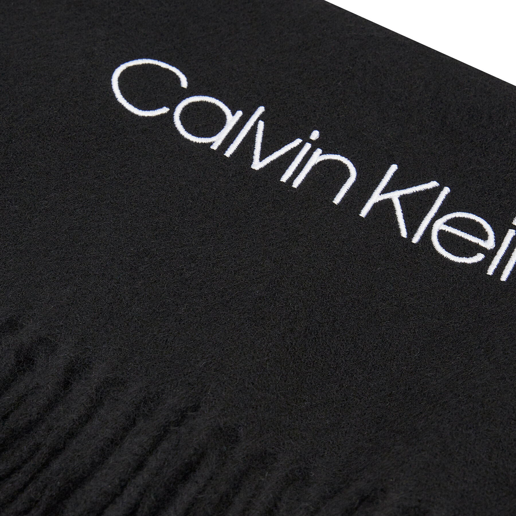 Calvin Klein Set Fular și Căciulă Basic Wool Beanie+Scarf K50K507552 Negru - Pled.ro