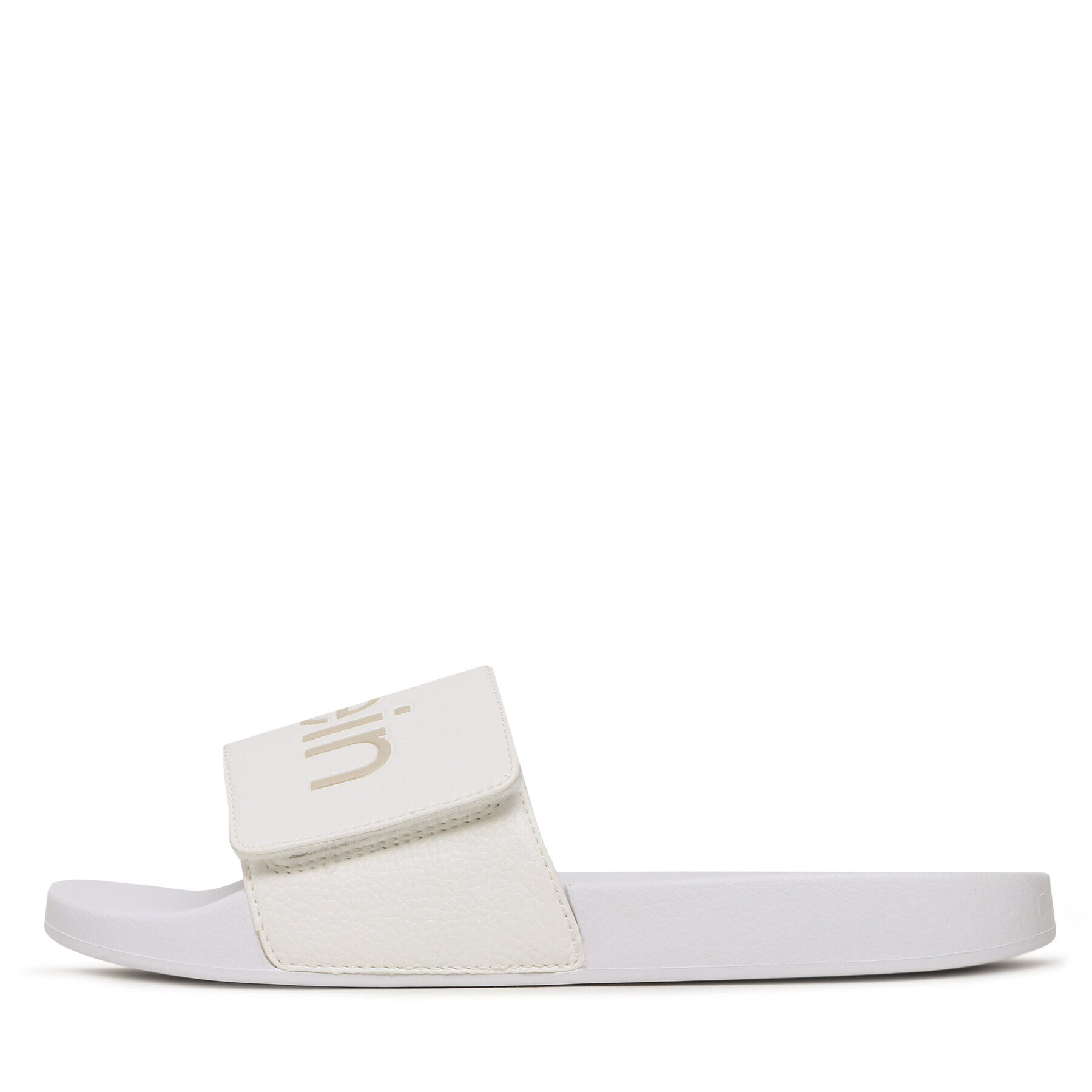 Calvin Klein Șlapi Adj Pool Slide Pu HM0HM00957 Alb - Pled.ro