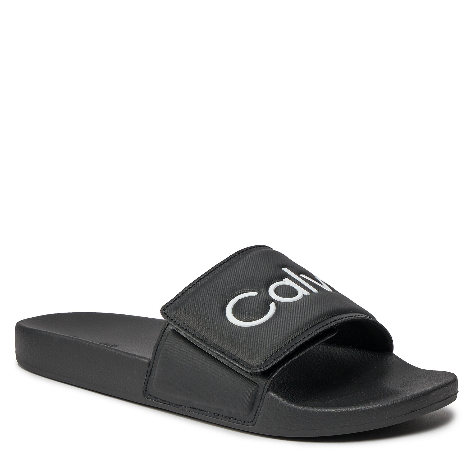 Calvin Klein Şlapi Pool Slide Adj HM0HM01357 Negru - Pled.ro