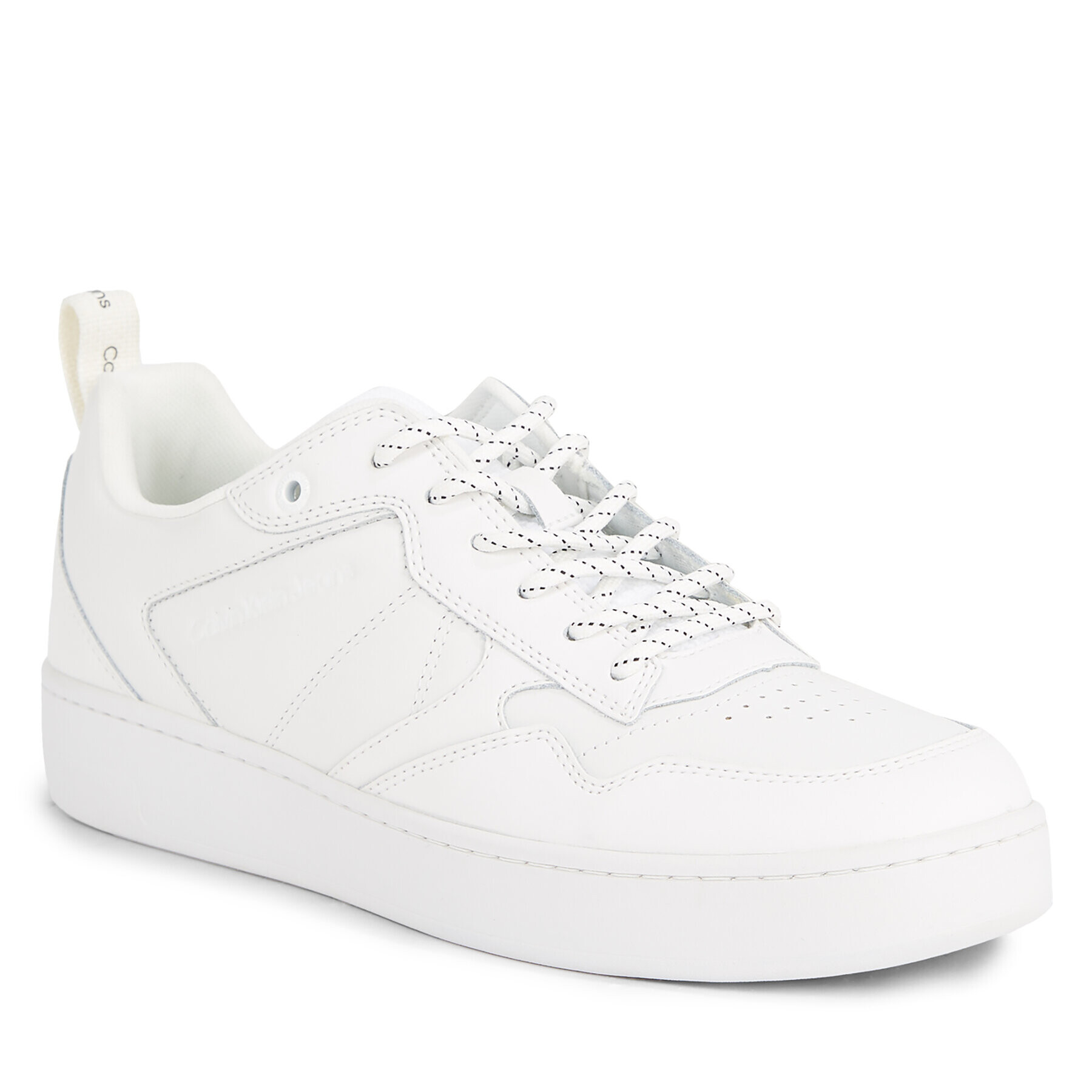 Calvin Klein Sneakers Basket Cupsole Laceu YM0YM00824 Alb - Pled.ro