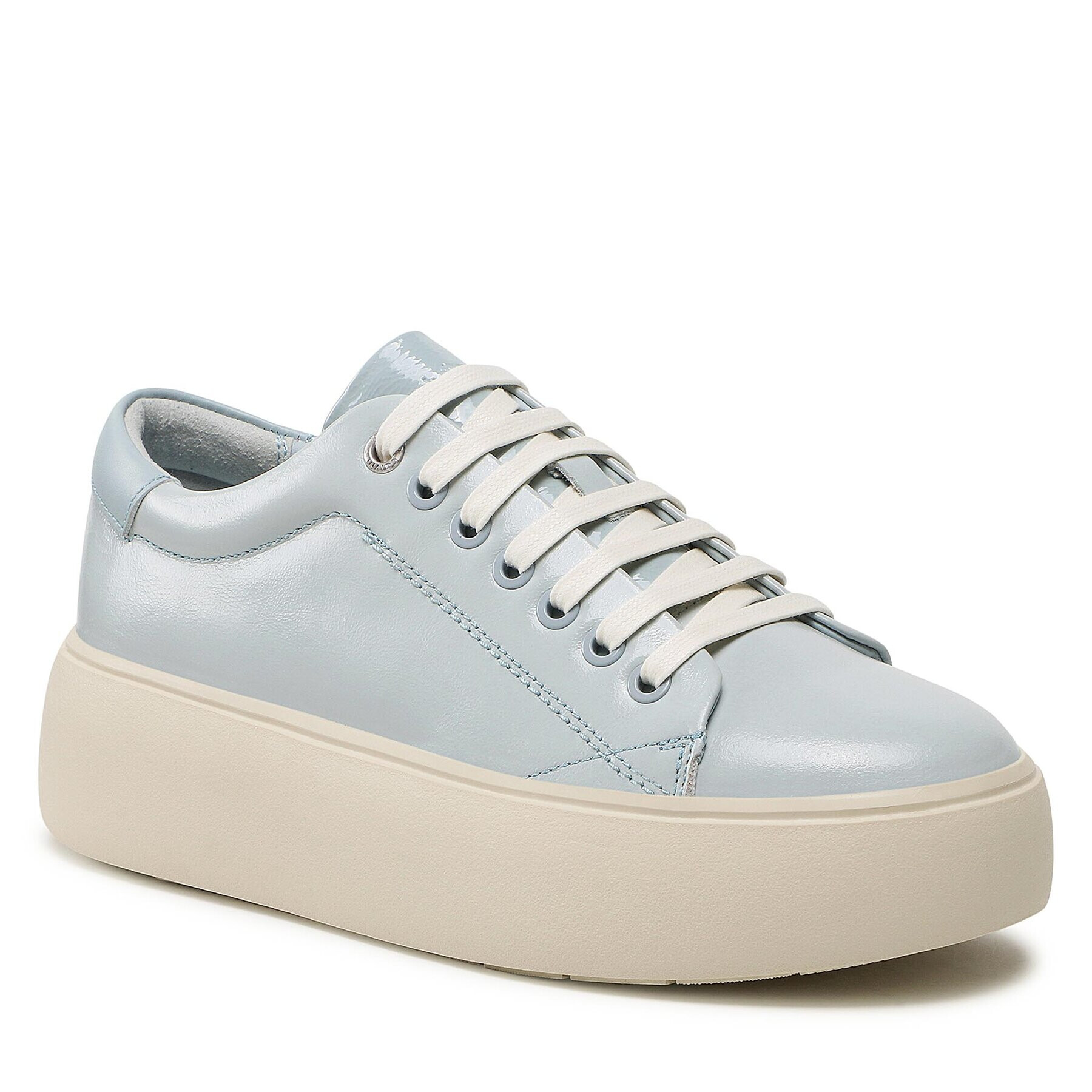 Calvin Klein Sneakers Bubble Cupsole Lace Up HW0HW01432 Albastru - Pled.ro