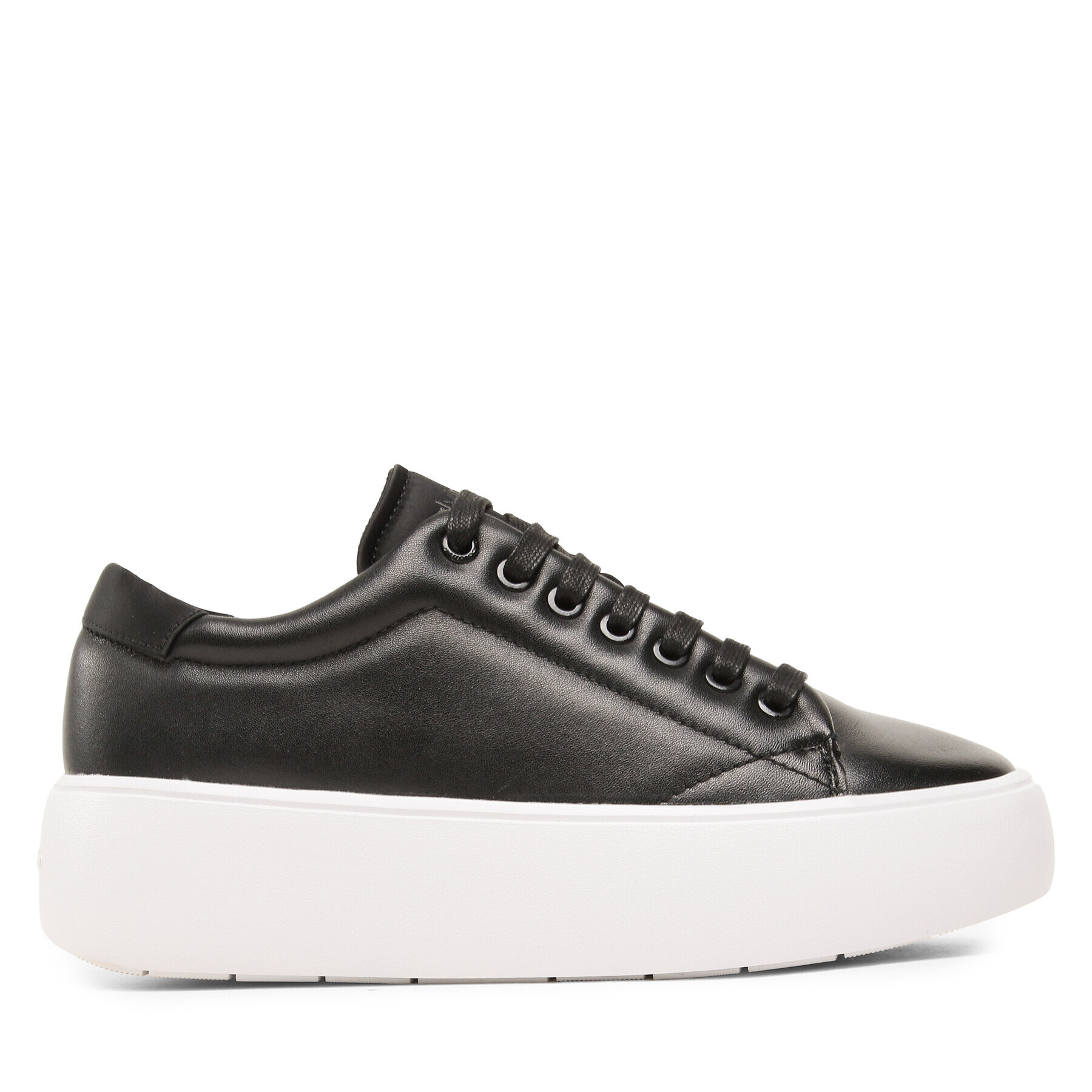 Calvin Klein Sneakers Bubble Cupsole Lace Up HW0HW01778 Negru - Pled.ro