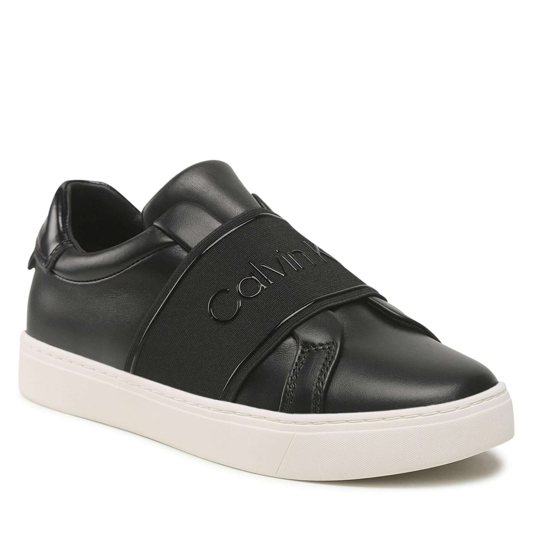 Calvin Klein Sneakers Cupsole Slip On HW0HW01352 Negru - Pled.ro