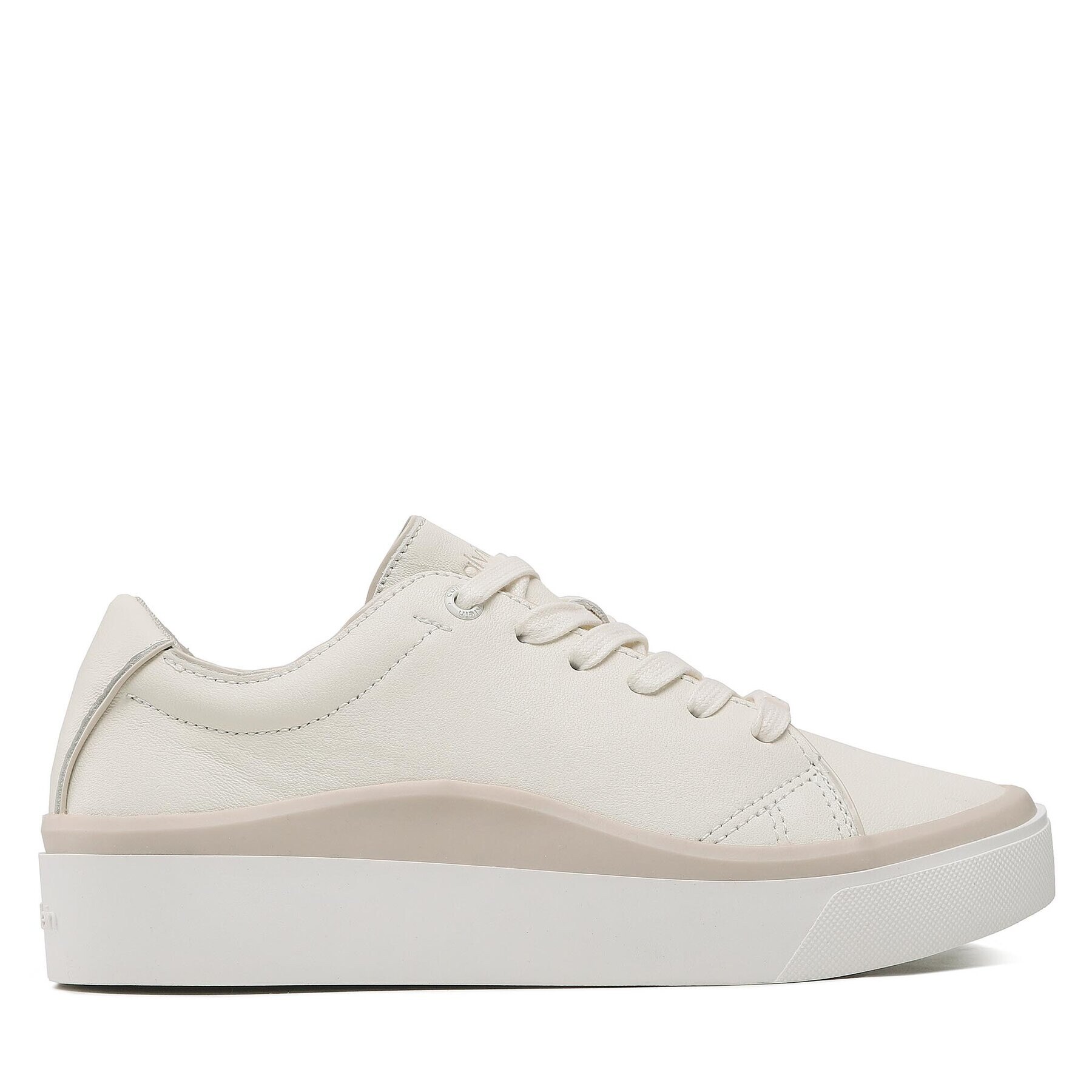 Calvin Klein Sneakers Cupsole Wave Lace Up HW0HW01349 Bej - Pled.ro