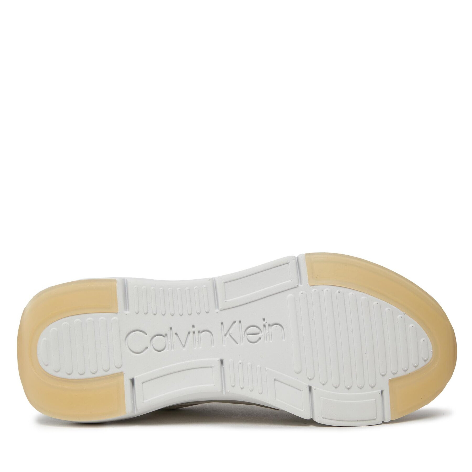 Calvin Klein Sneakers Flexi Runner - Nano Mono HW0HW01858 Alb - Pled.ro