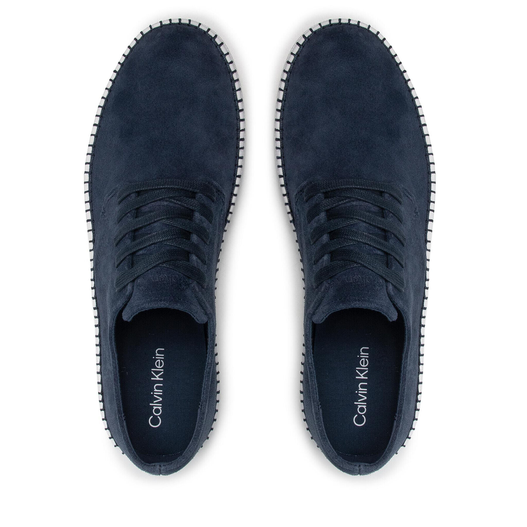 Calvin Klein Sneakers Hybrid Derby HM0HM00424 Bleumarin - Pled.ro