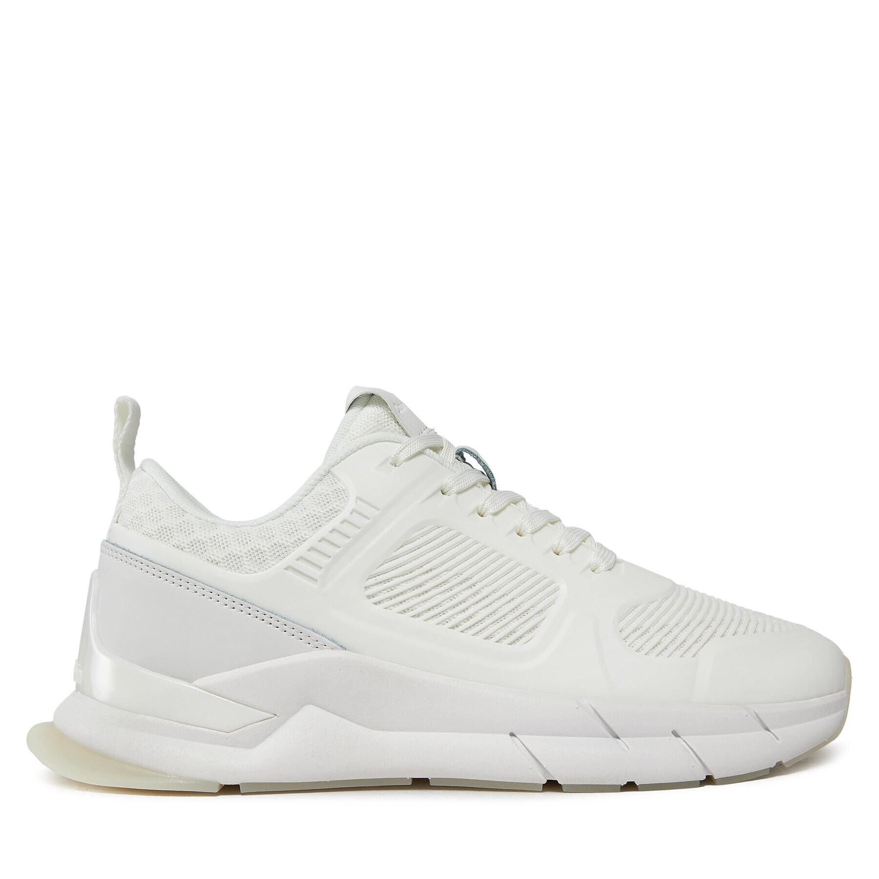 Calvin Klein Sneakers Lace Up Runner - Caged HW0HW01996 Alb - Pled.ro