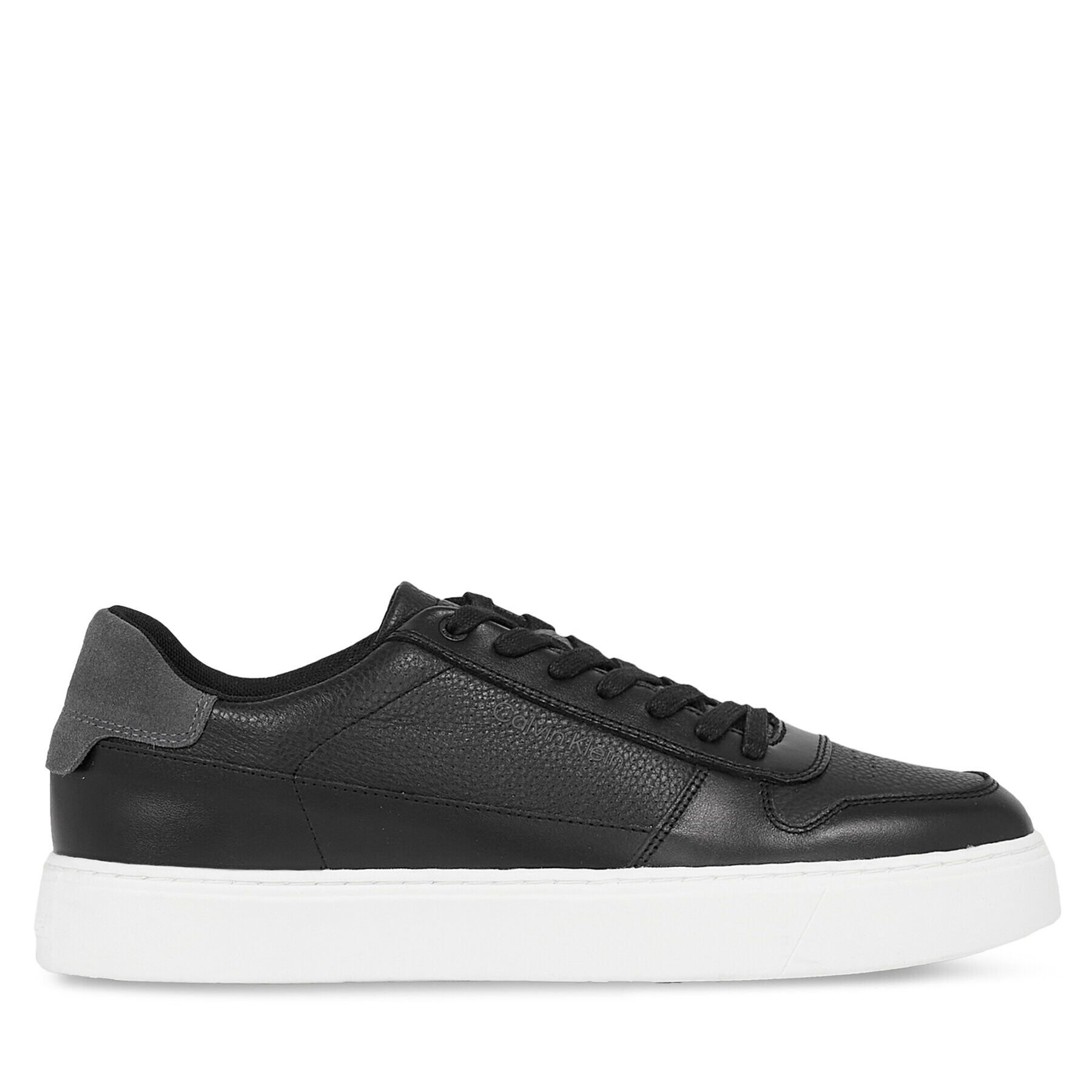 Calvin Klein Sneakers Low Top Lace Up Bskt HM0HM01254 Negru - Pled.ro