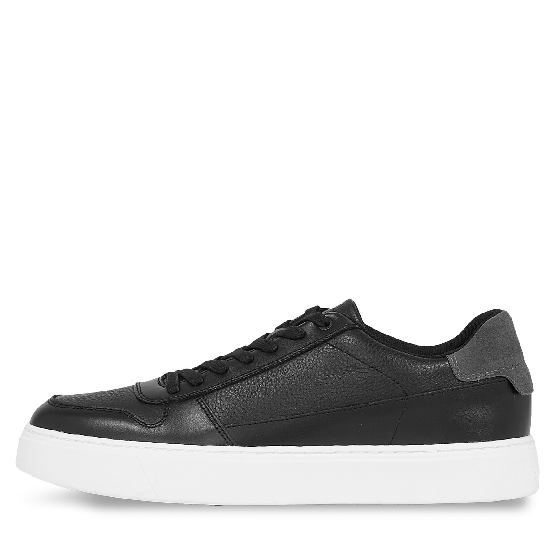 Calvin Klein Sneakers Low Top Lace Up Bskt HM0HM01254 Negru - Pled.ro