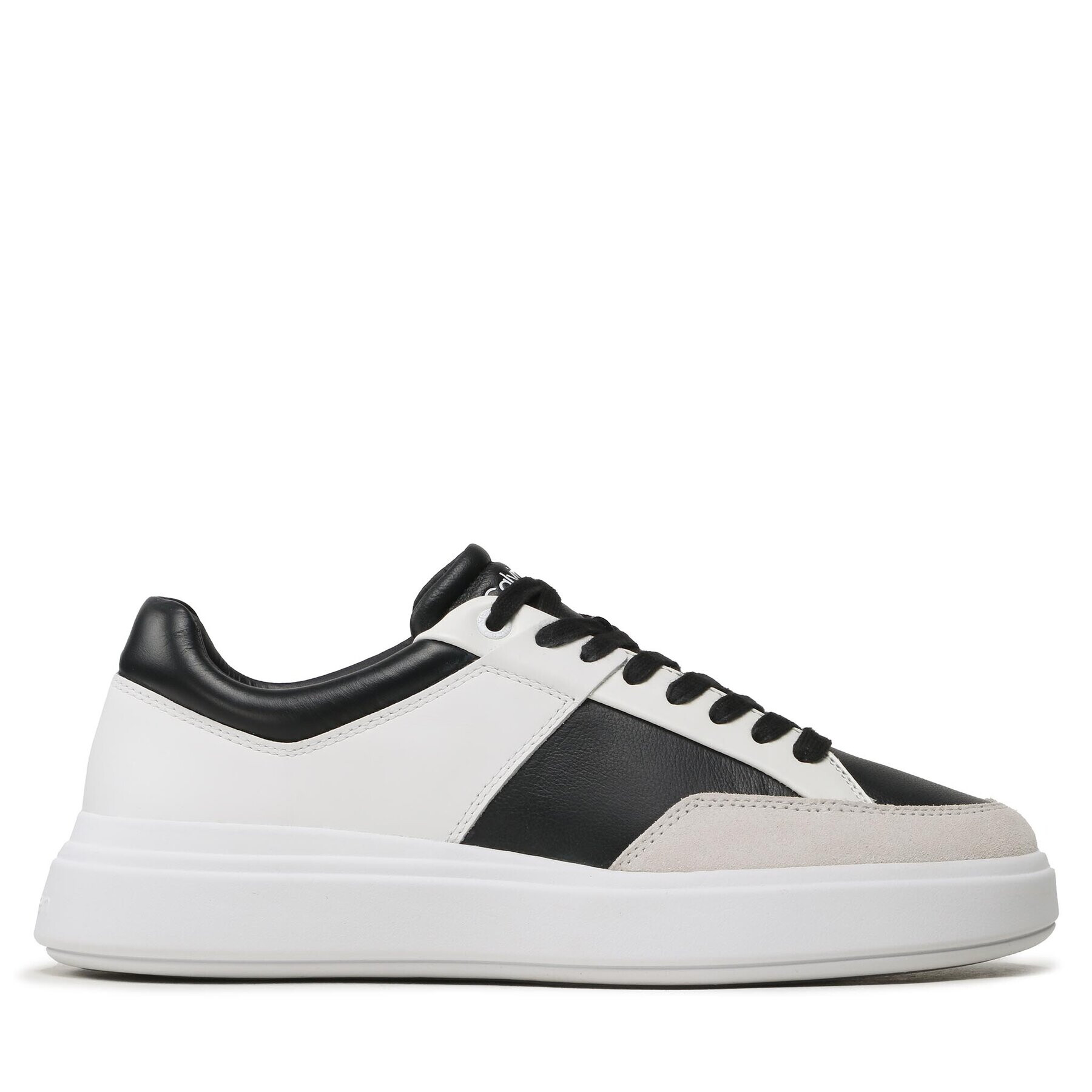 Calvin Klein Sneakers Low Top Lace Up HM0HM01047 Negru - Pled.ro