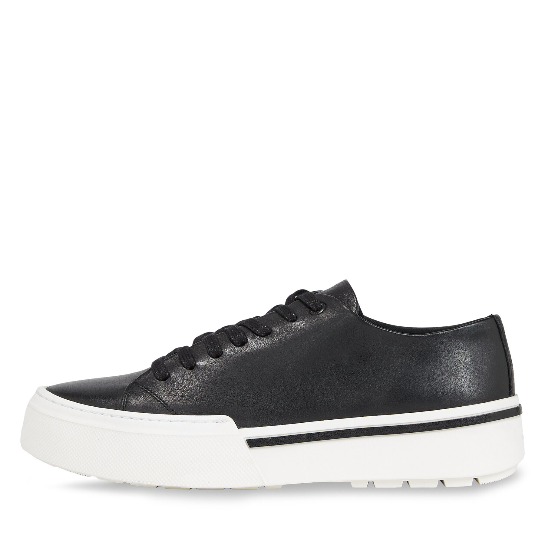 Calvin Klein Sneakers Low Top Lace Up HM0HM01177 Negru - Pled.ro