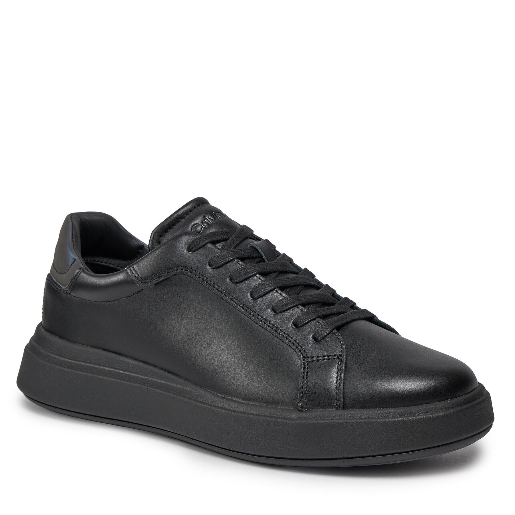 Calvin Klein Sneakers Low Top Lace Up Pet HM0HM01288 Negru - Pled.ro