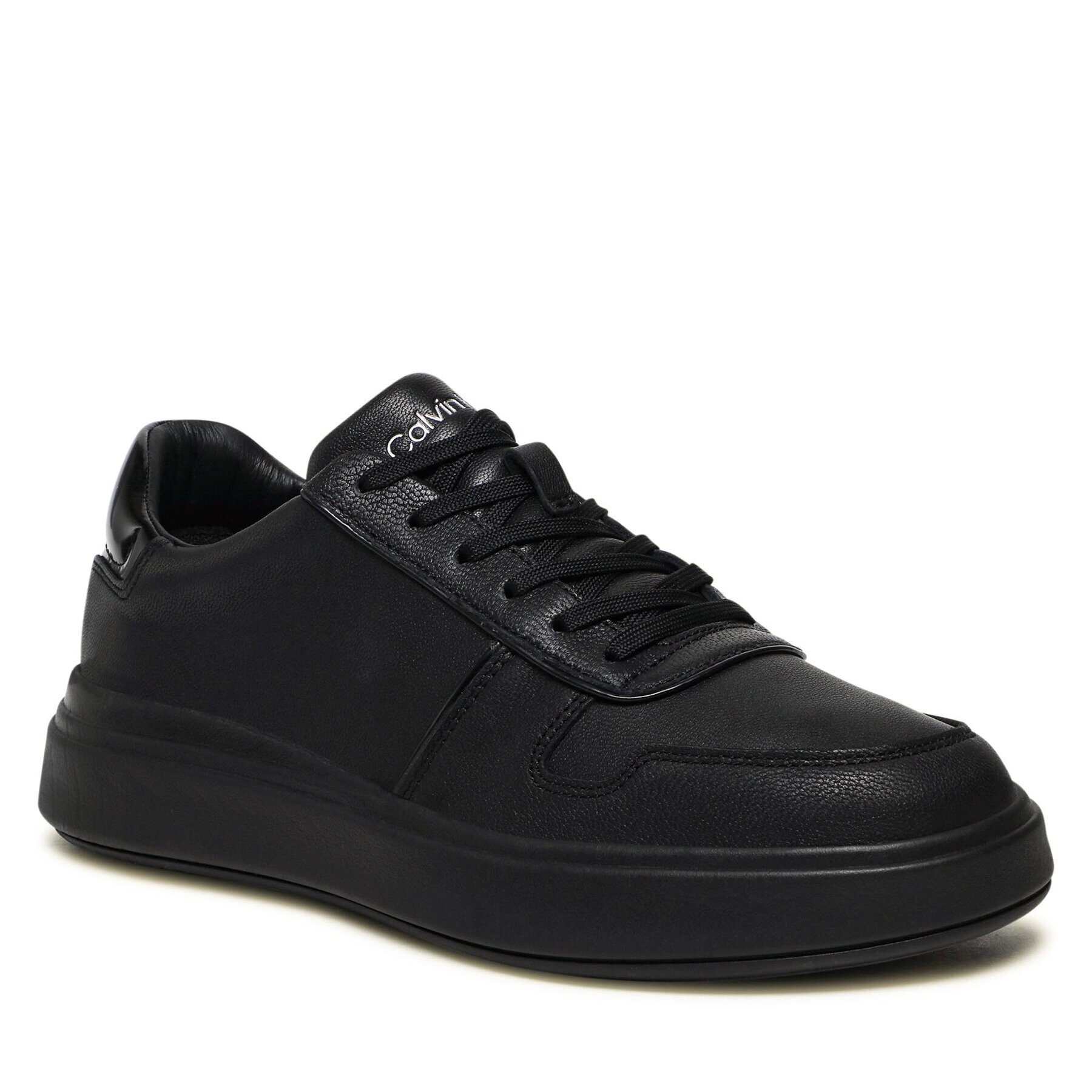 Calvin Klein Sneakers Low Top Lace Up Piping HM0HM00992 Negru - Pled.ro