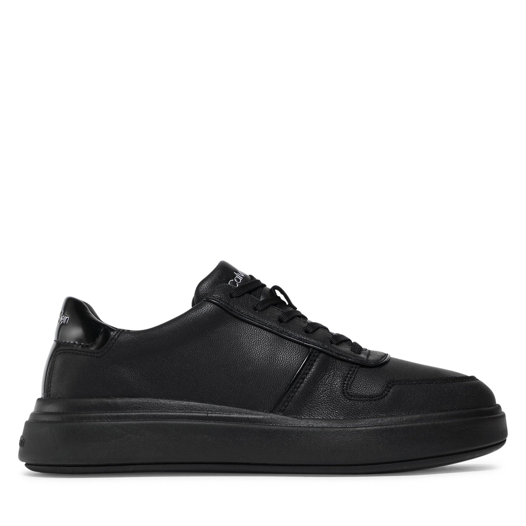 Calvin Klein Sneakers Low Top Lace Up Piping HM0HM00992 Negru - Pled.ro