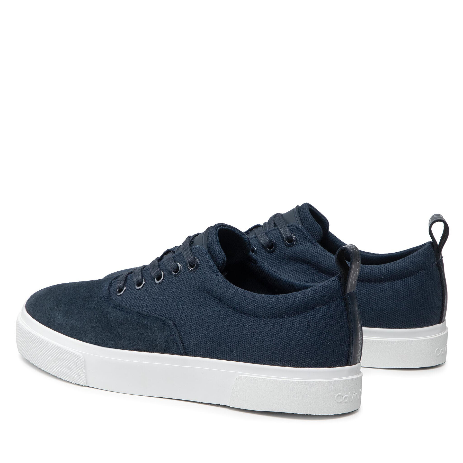 Calvin Klein Sneakers Low Top Lace Up Skate Cv Mix HM0HM00321 Bleumarin - Pled.ro