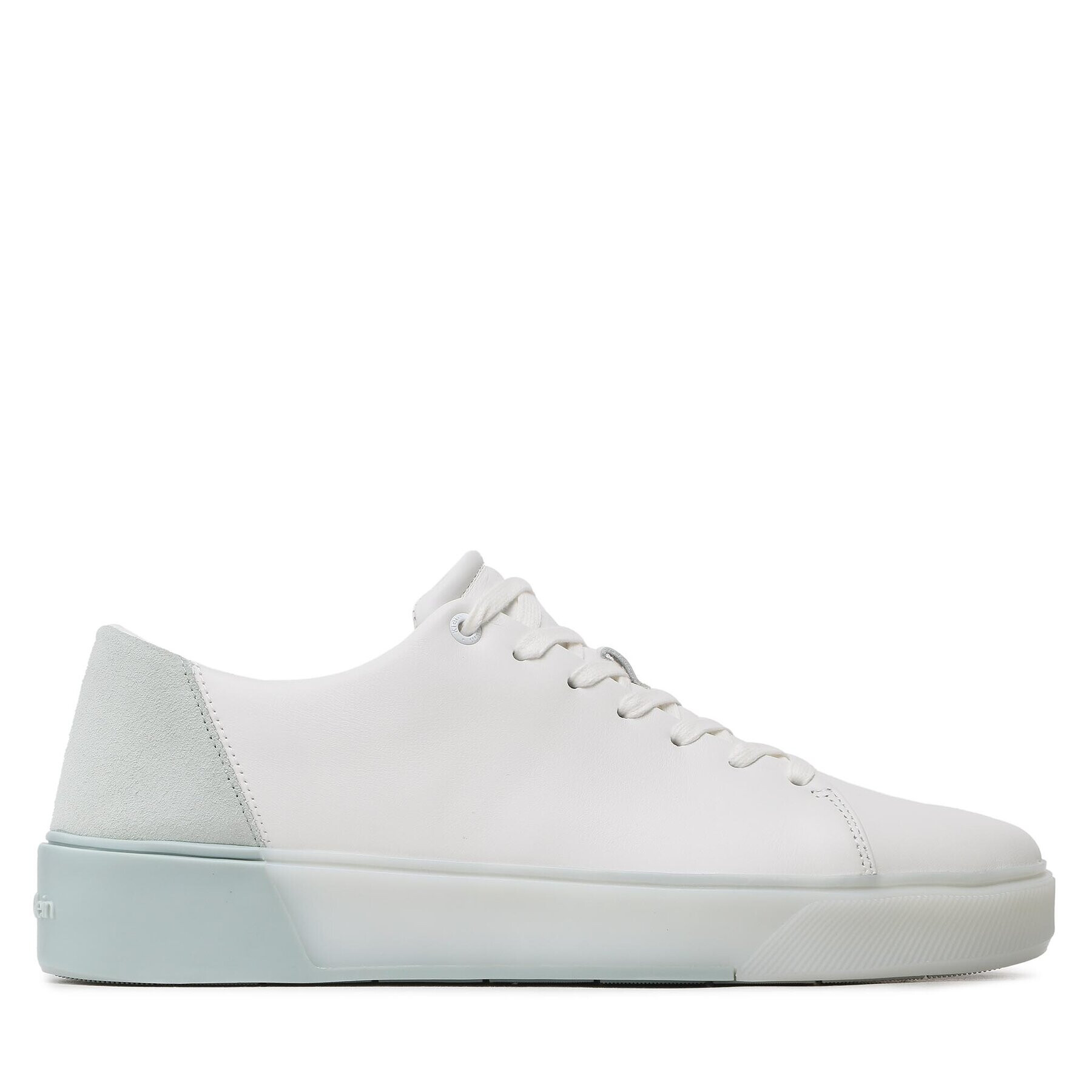 Calvin Klein Sneakers Low Top Lace Up Transp HM0HM00928 Alb - Pled.ro