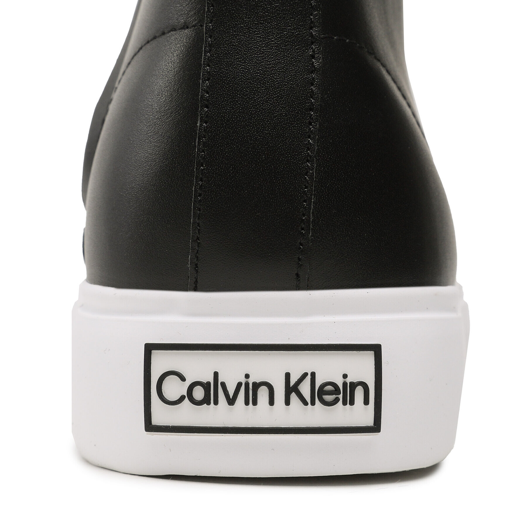 Calvin Klein Sneakers Vulc High Top HW0HW01679 Negru - Pled.ro