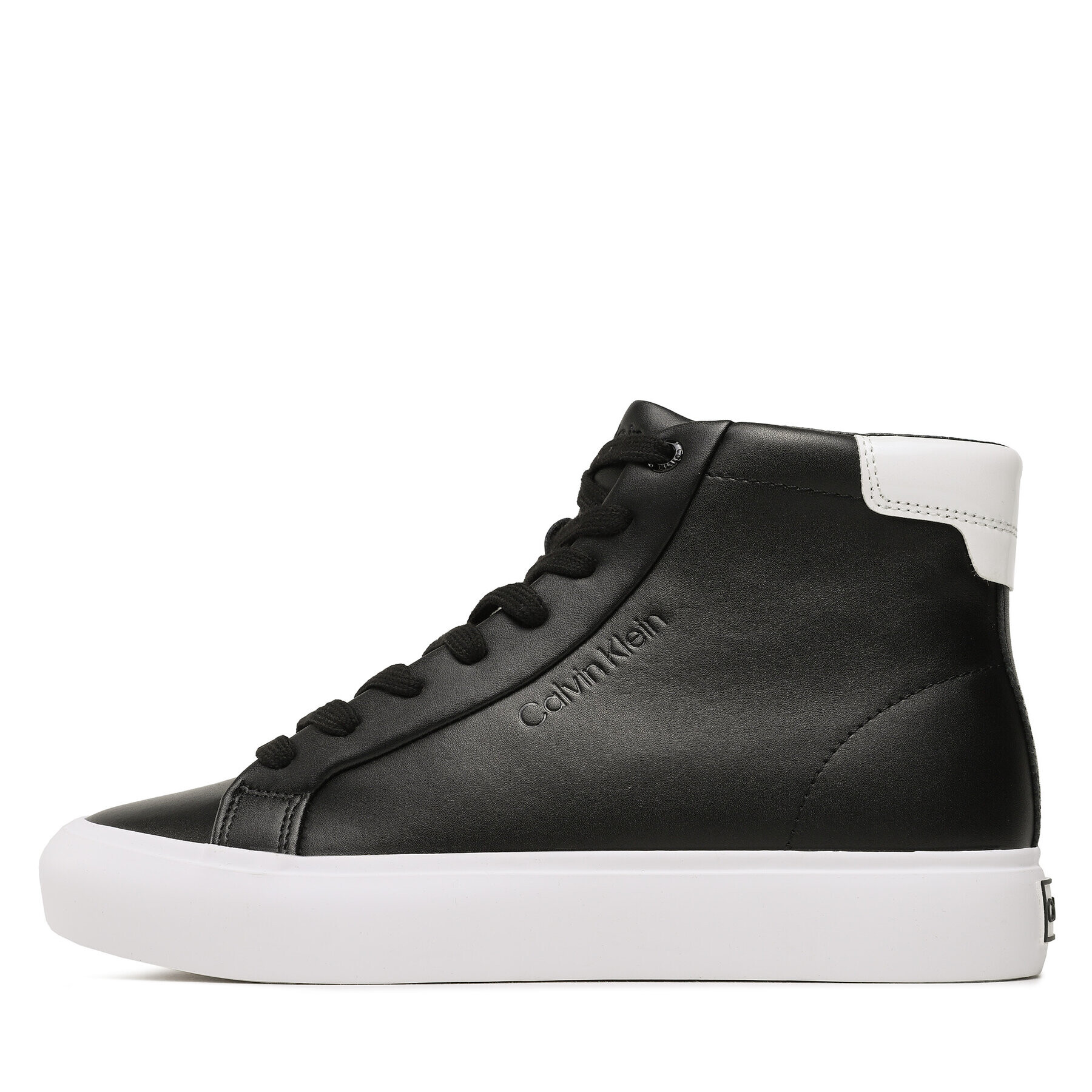 Calvin Klein Sneakers Vulc High Top HW0HW01679 Negru - Pled.ro