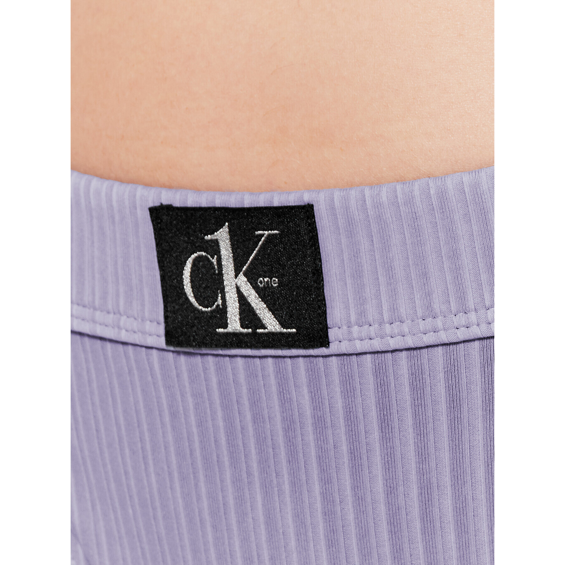 Calvin Klein Swimwear Bikini partea de jos Cheeky KW0KW01718 Violet - Pled.ro