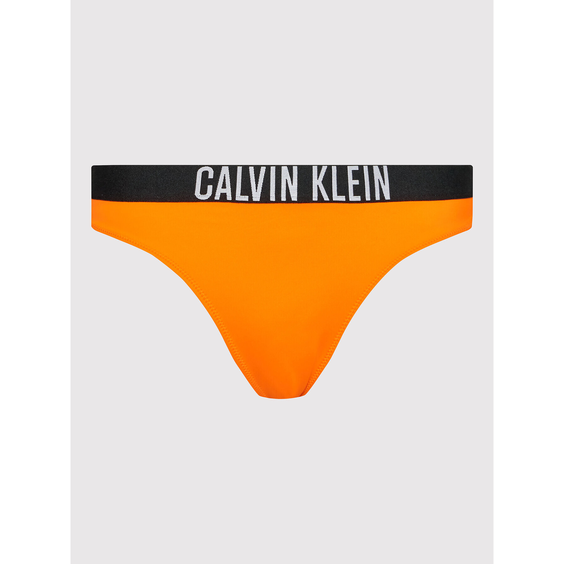 Calvin Klein Swimwear Bikini partea de jos Classic KW0KW01728 Portocaliu - Pled.ro