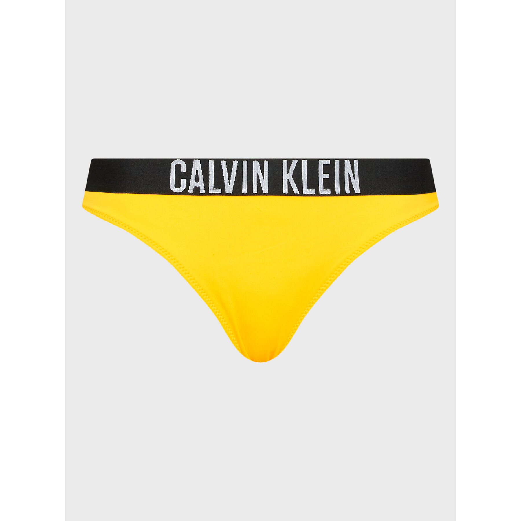 Calvin Klein Swimwear Bikini partea de jos Intense Power KW0KW01728 Galben - Pled.ro