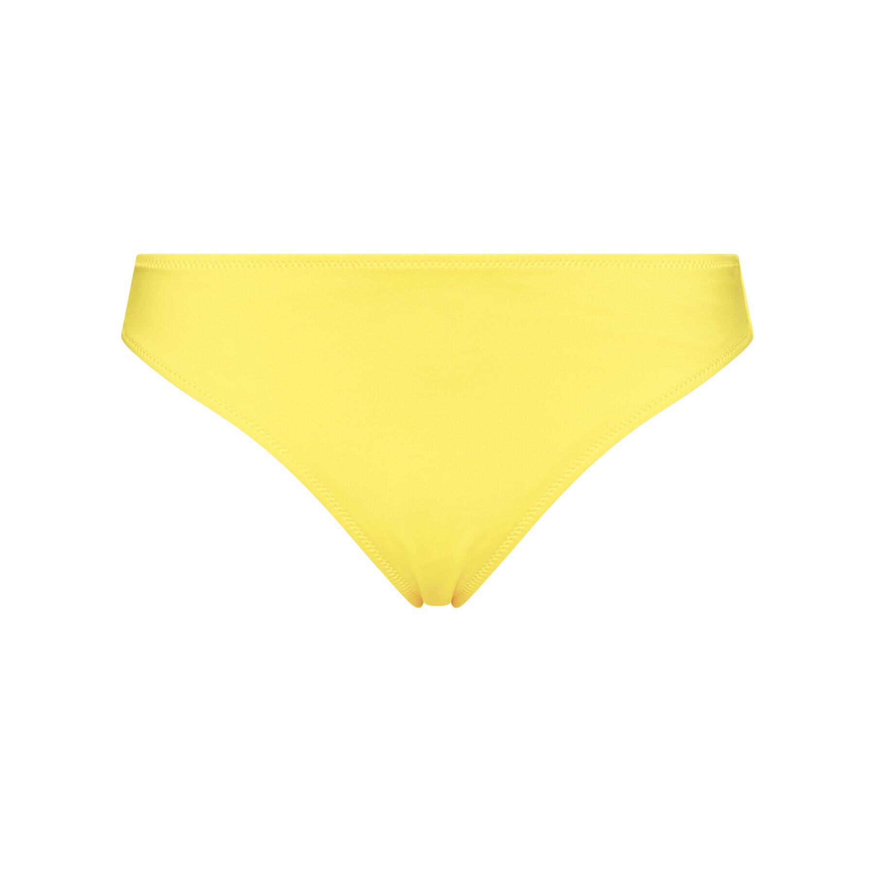 Calvin Klein Swimwear Bikini partea de jos KW0KW01331 Galben - Pled.ro