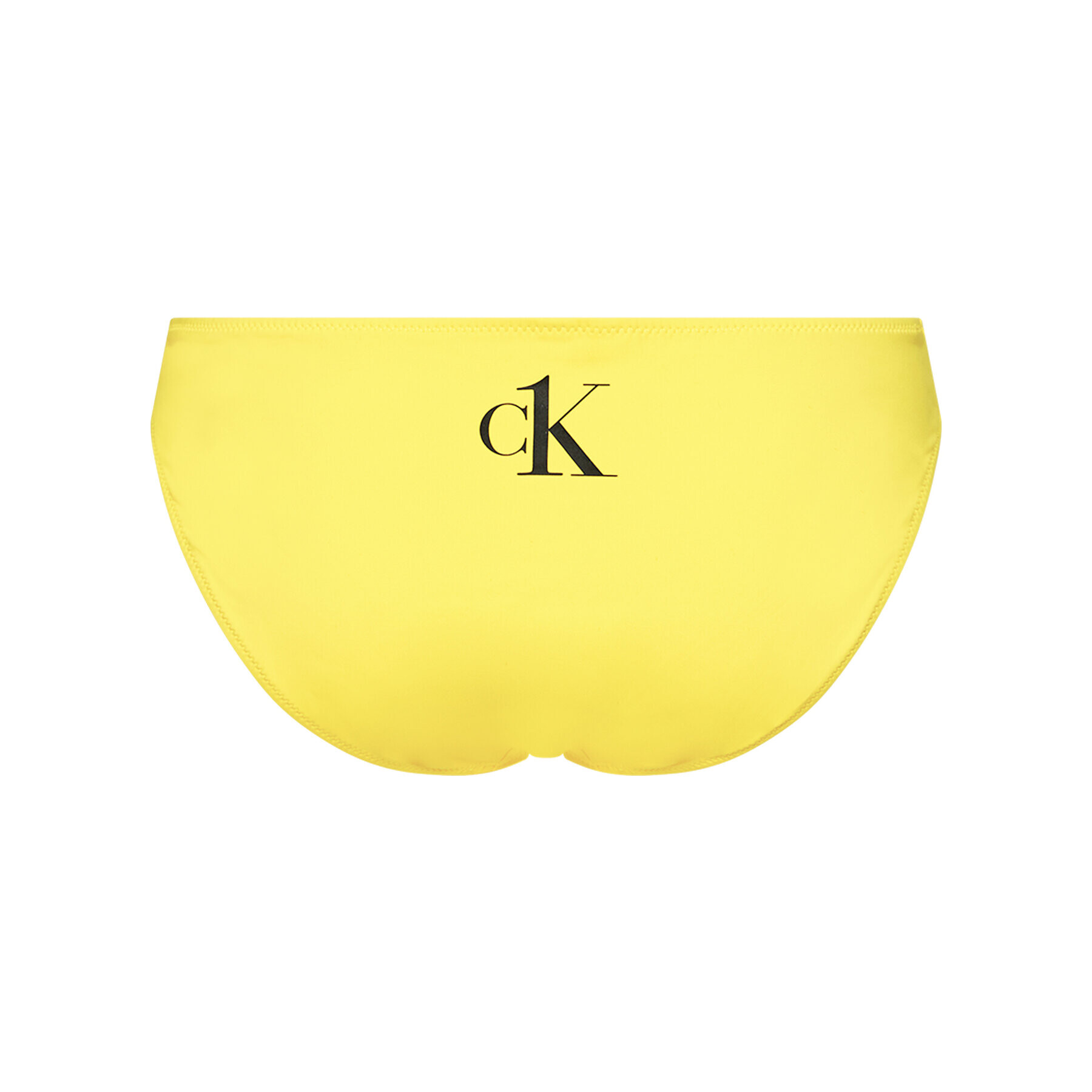 Calvin Klein Swimwear Bikini partea de jos KW0KW01331 Galben - Pled.ro