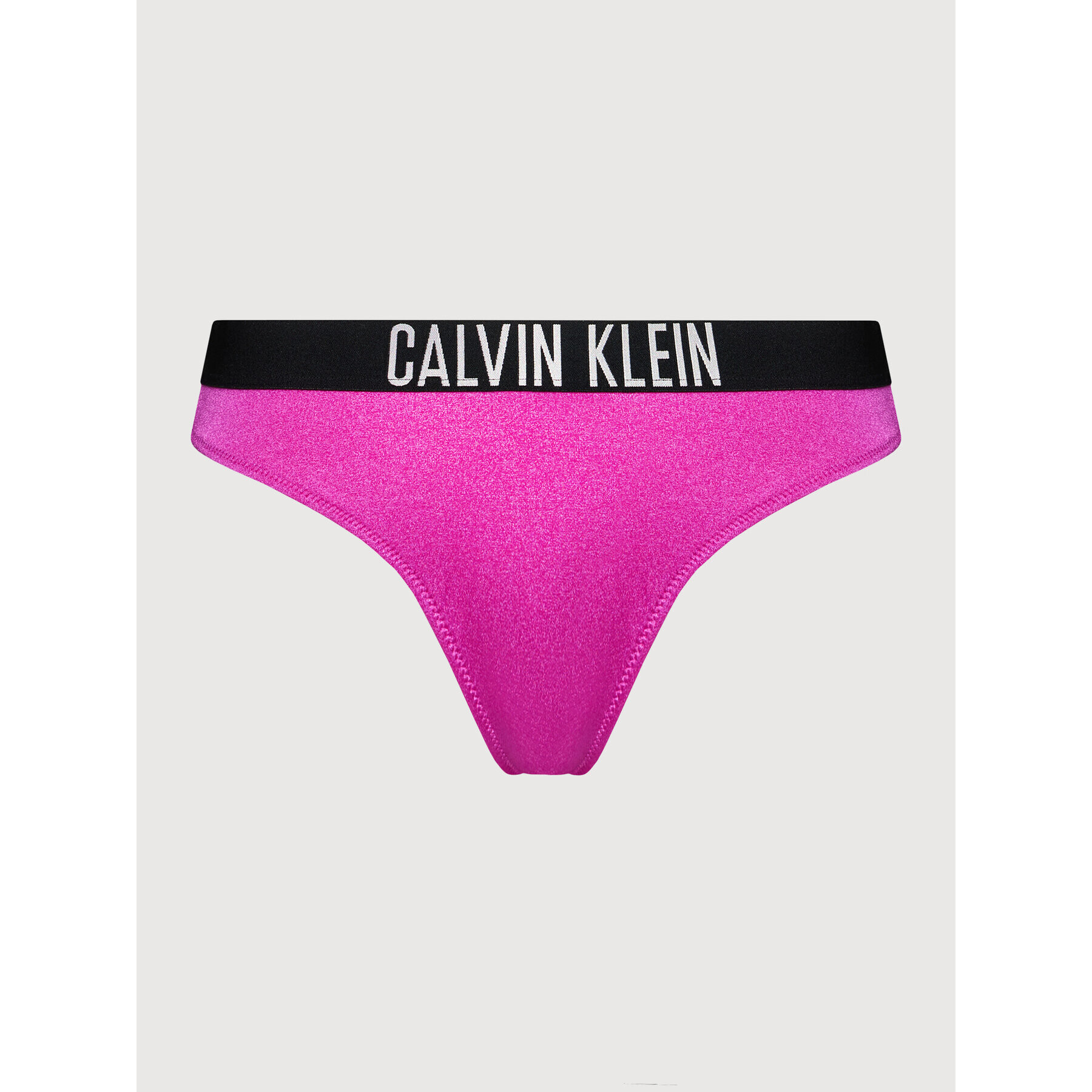 Calvin Klein Swimwear Bikini partea de jos KW0KW01463 Roz - Pled.ro