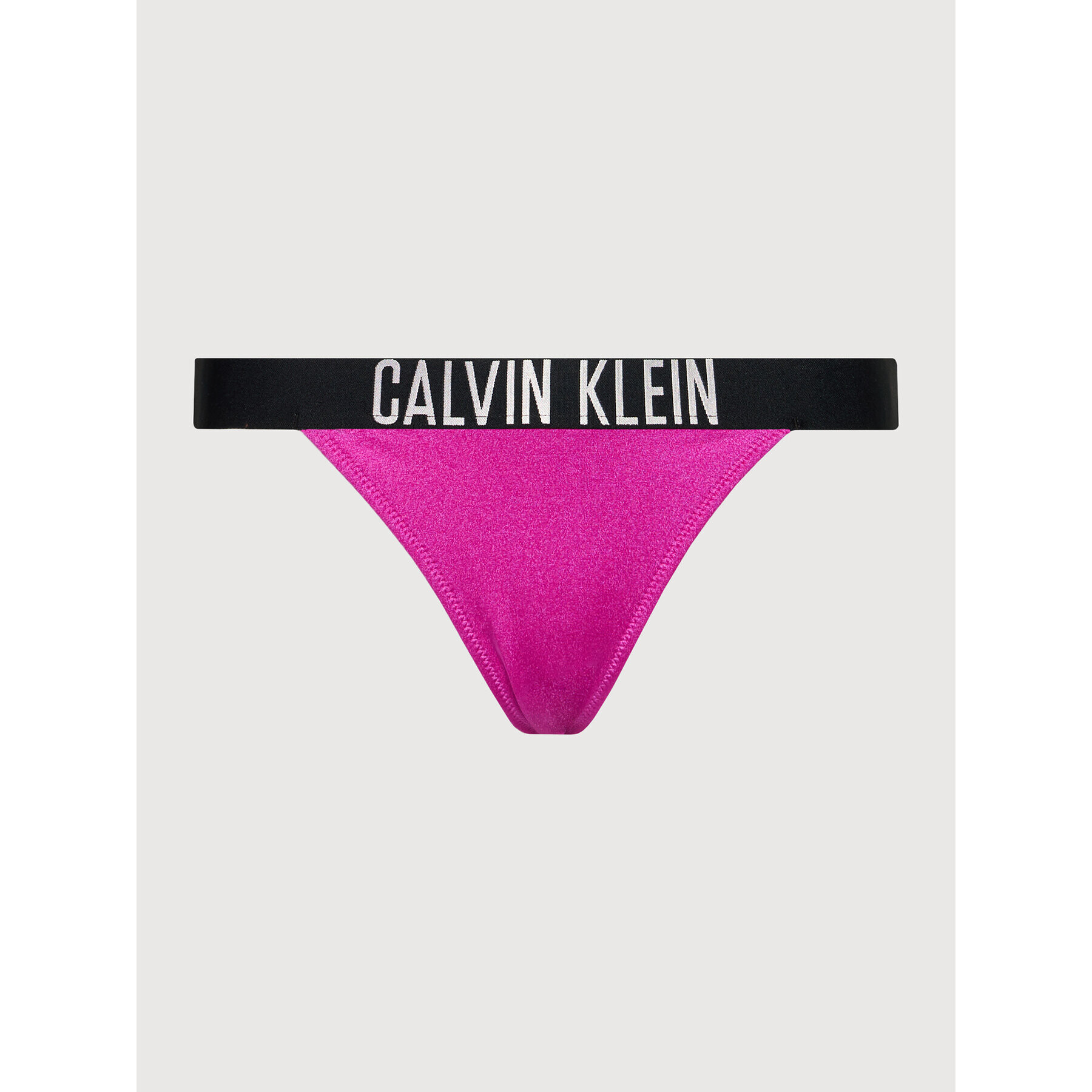 Calvin Klein Swimwear Bikini partea de jos KW0KW01465 Roz - Pled.ro