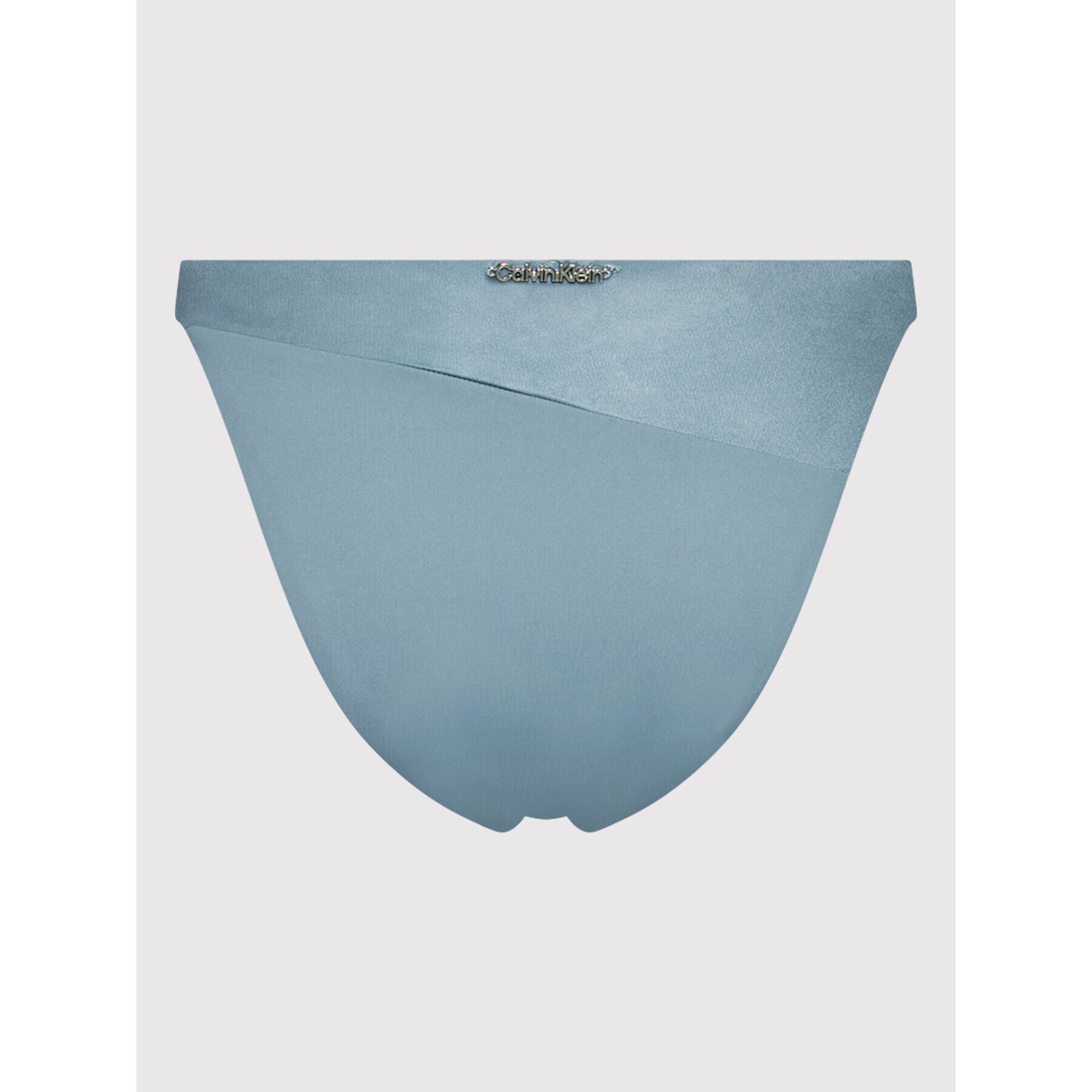 Calvin Klein Swimwear Bikini partea de jos KW0KW01715 Albastru - Pled.ro