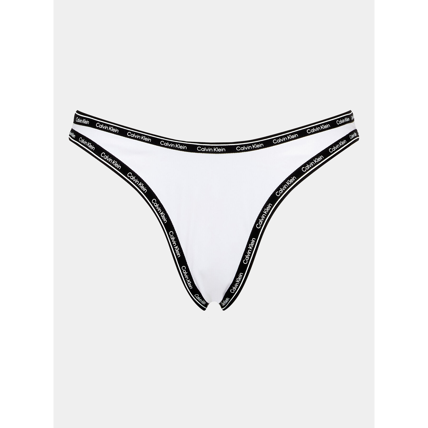 Calvin Klein Swimwear Bikini partea de jos KW0KW01993 Alb - Pled.ro