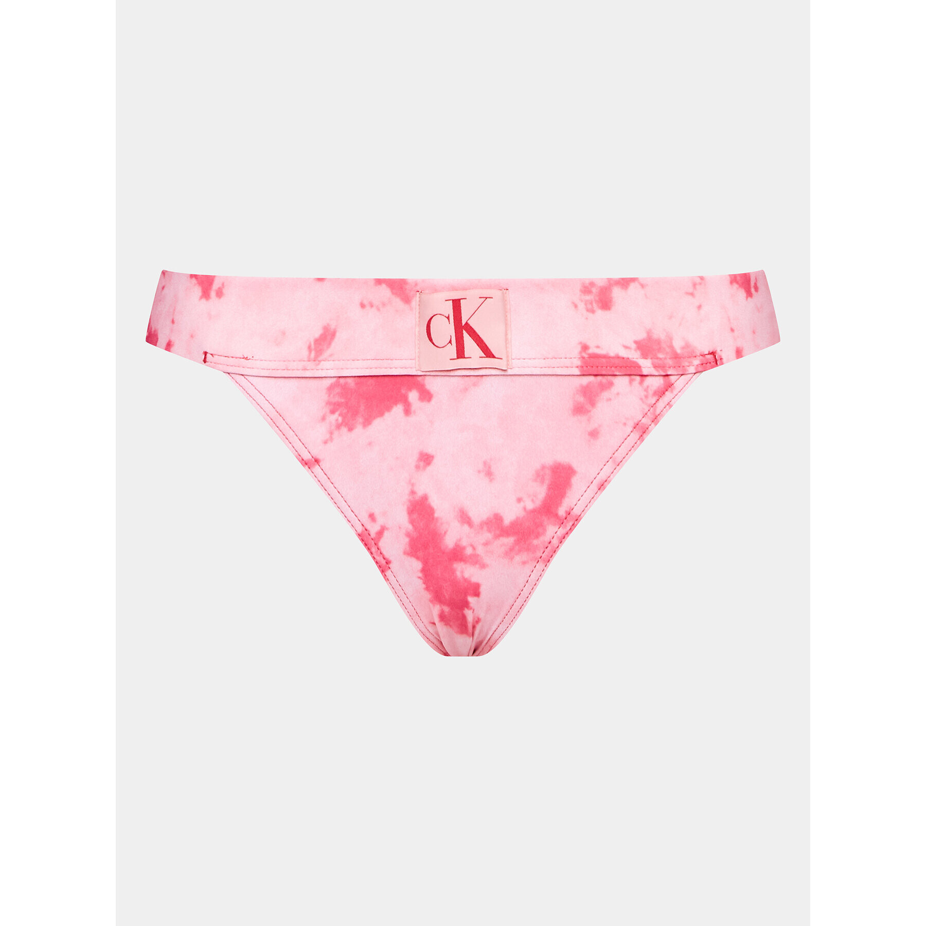 Calvin Klein Swimwear Bikini partea de jos KW0KW02126 Roz - Pled.ro