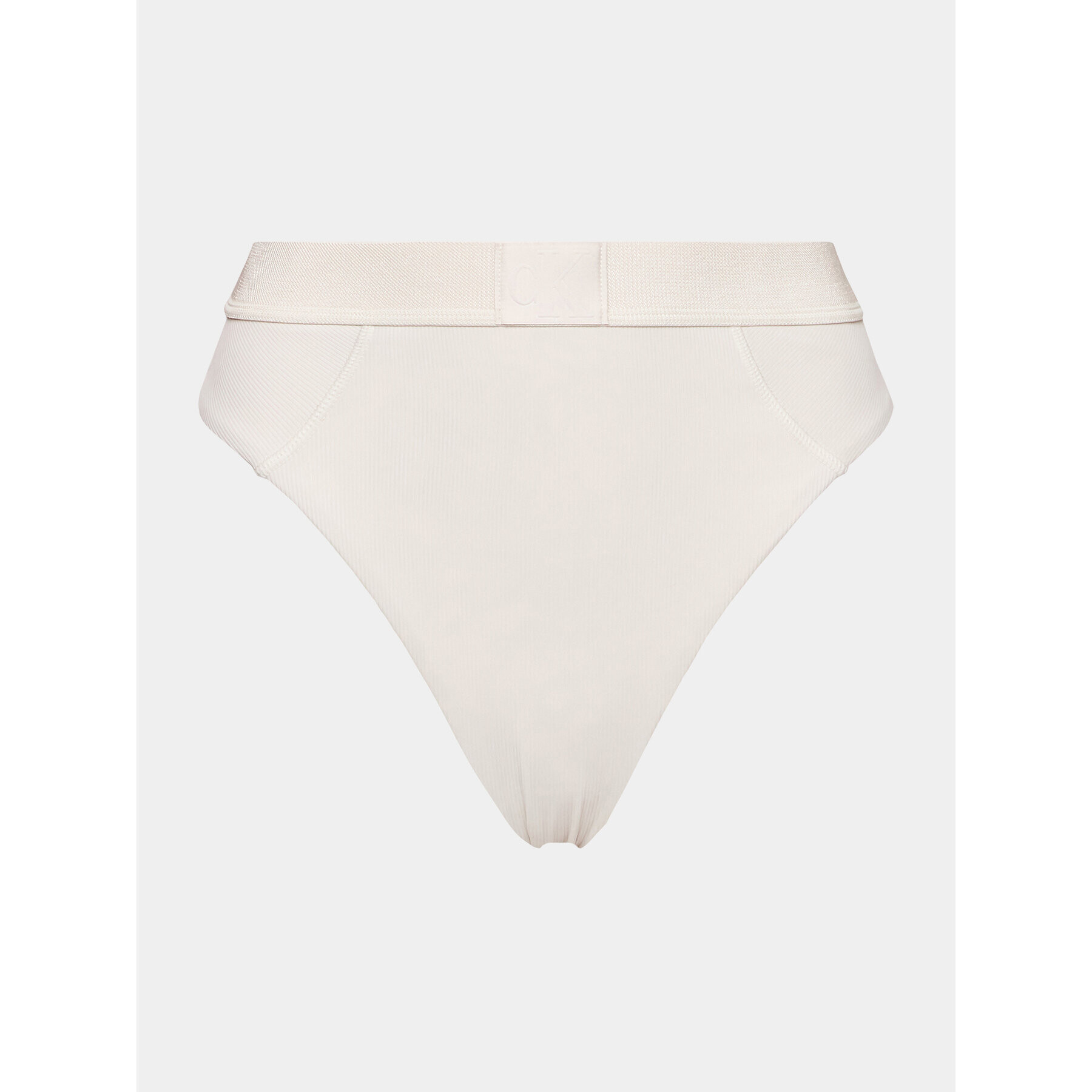 Calvin Klein Swimwear Bikini partea de jos KW0KW02150 Écru - Pled.ro