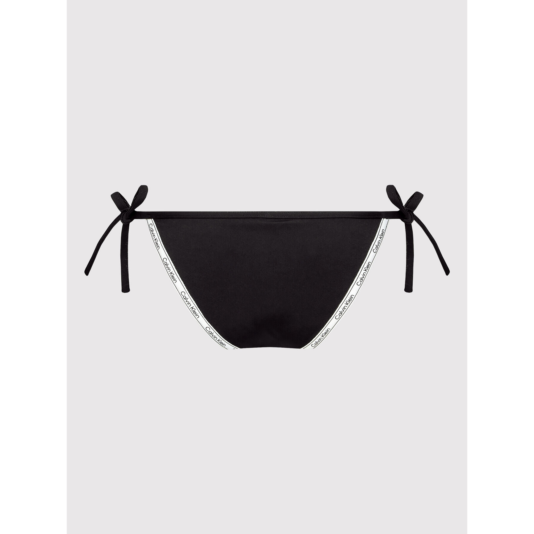 Calvin Klein Swimwear Bikini partea de jos Logo Tape KW0KW01711 Negru - Pled.ro