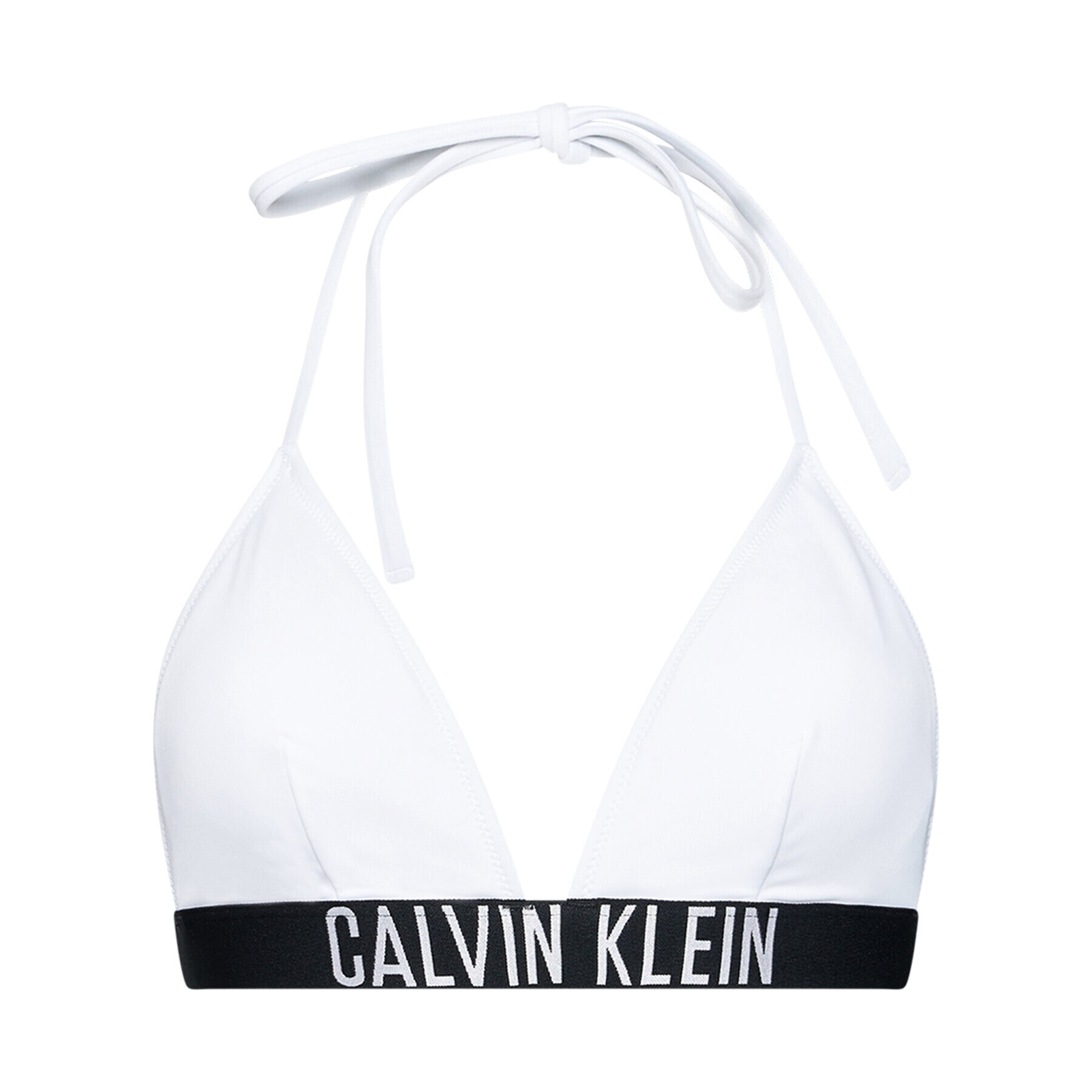 Calvin Klein Swimwear Bikini partea de sus KW0KW01224 Alb - Pled.ro