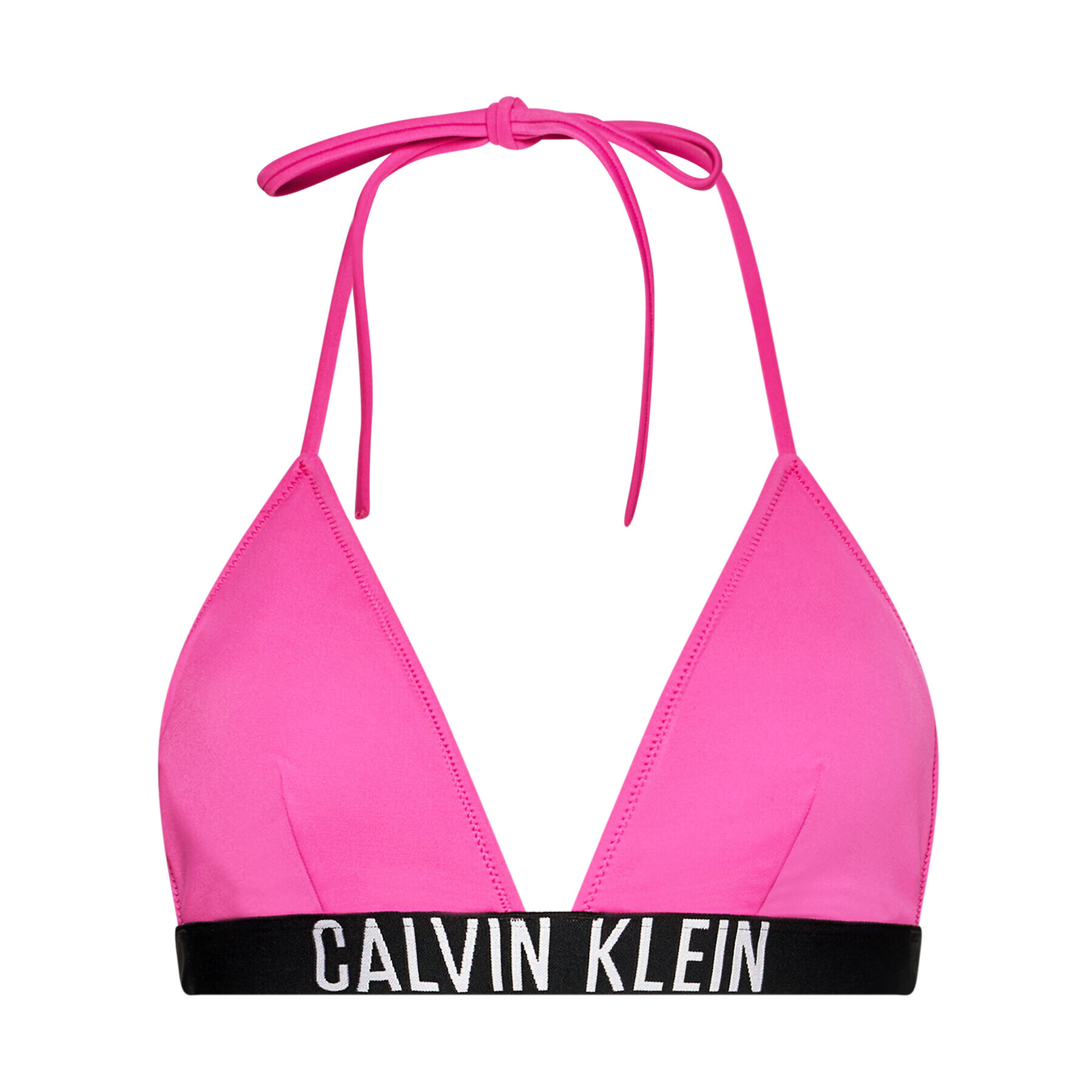 Calvin Klein Swimwear Bikini partea de sus KW0KW01224 Roz - Pled.ro