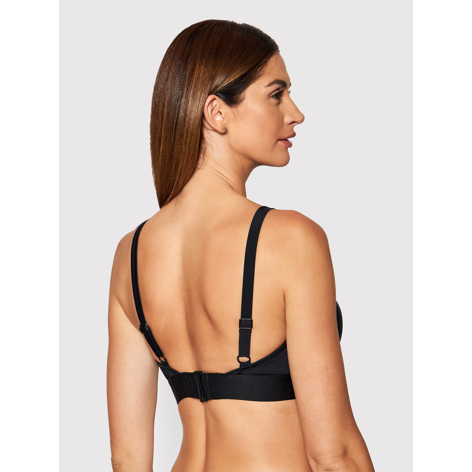 Calvin Klein Swimwear Bikini partea de sus KW0KW01310 Negru - Pled.ro