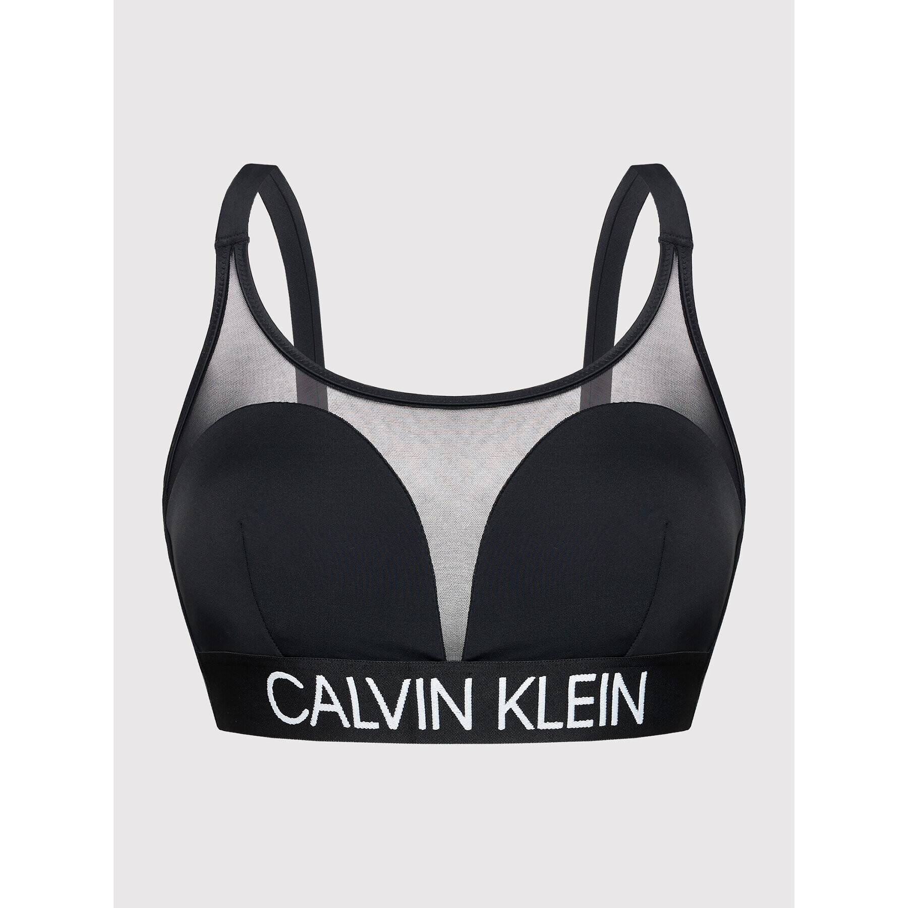 Calvin Klein Swimwear Bikini partea de sus KW0KW01310 Negru - Pled.ro