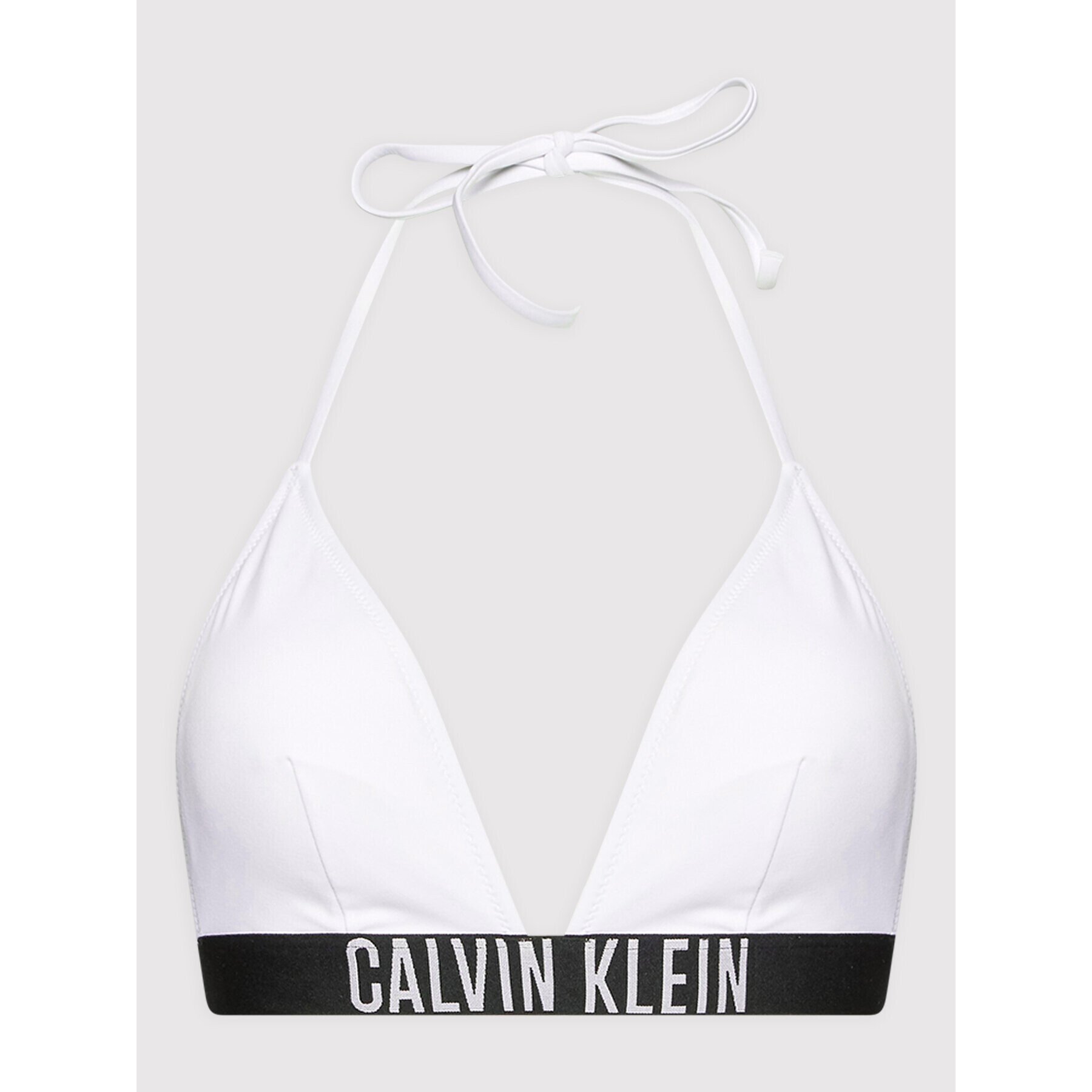 Calvin Klein Swimwear Bikini partea de sus KW0KW01824 Alb - Pled.ro