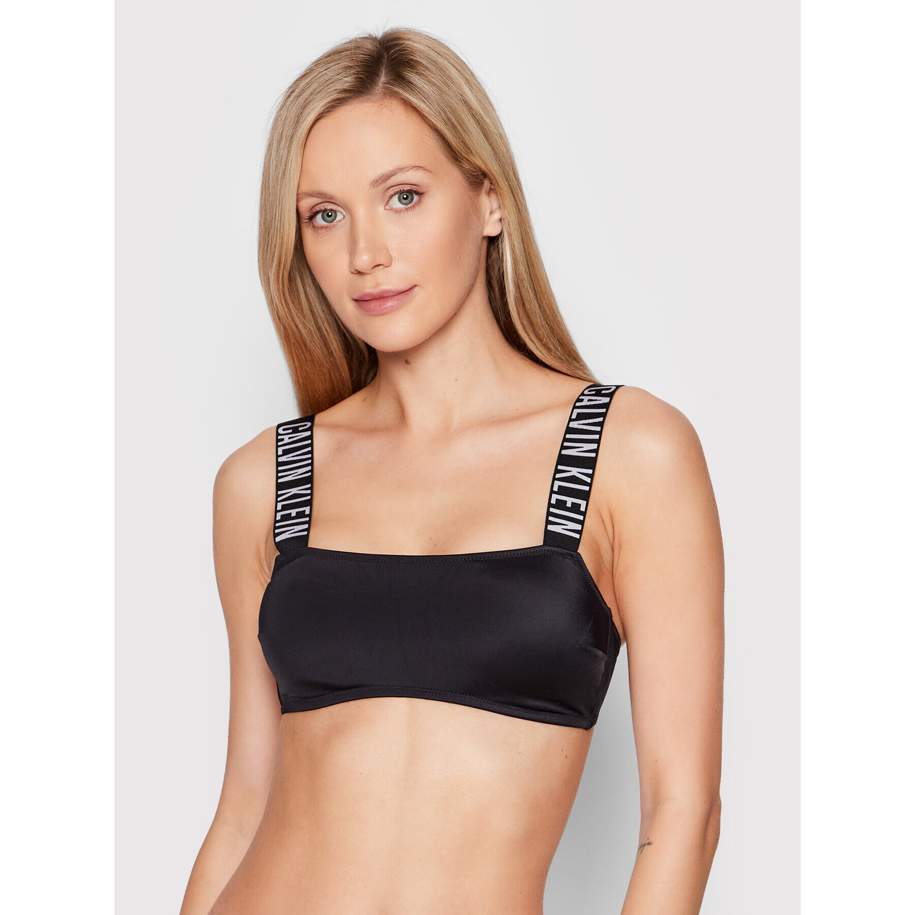 Calvin Klein Swimwear Bikini partea de sus KW0KW01825 Negru - Pled.ro