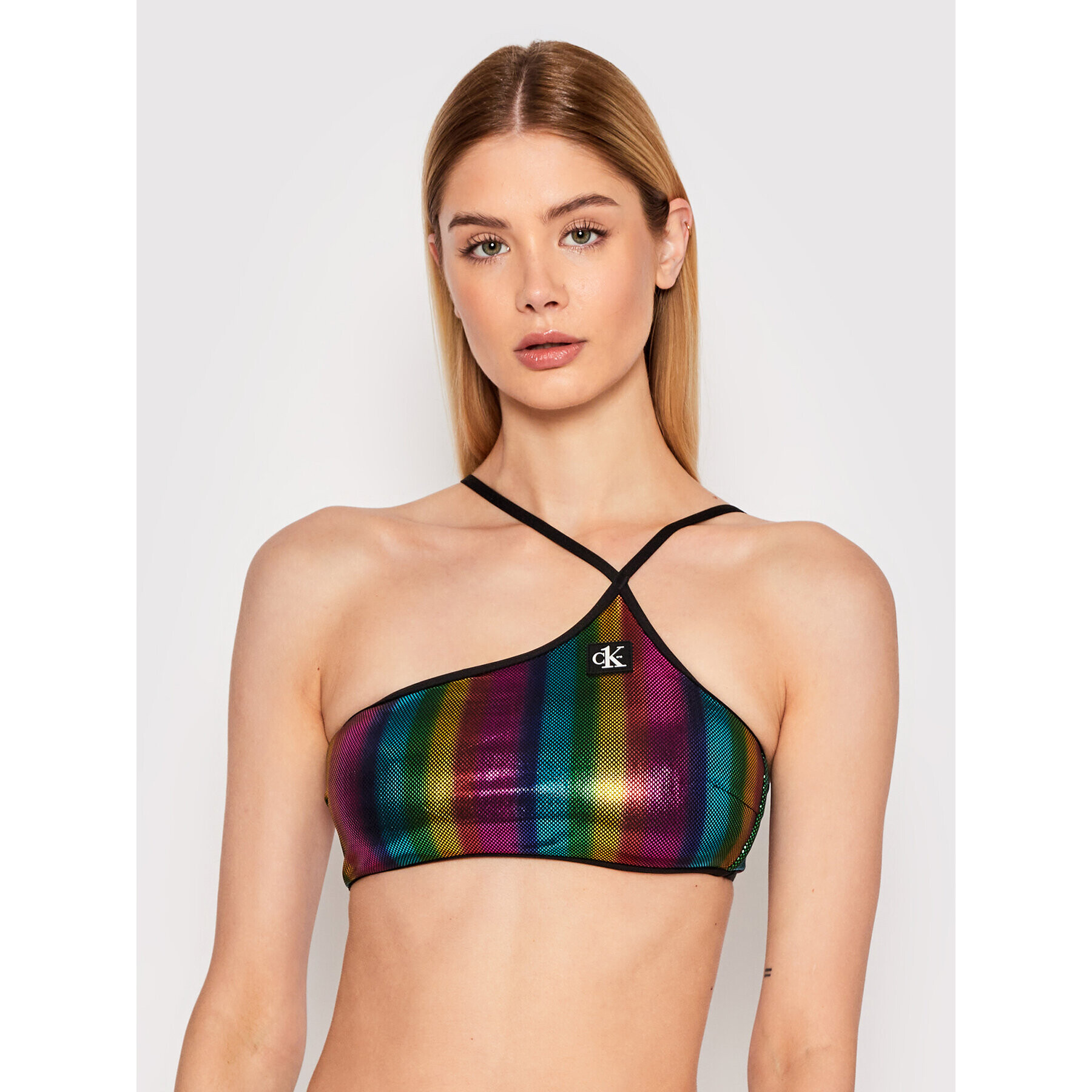 Calvin Klein Swimwear Bikini partea de sus KW0KW01833 Colorat - Pled.ro