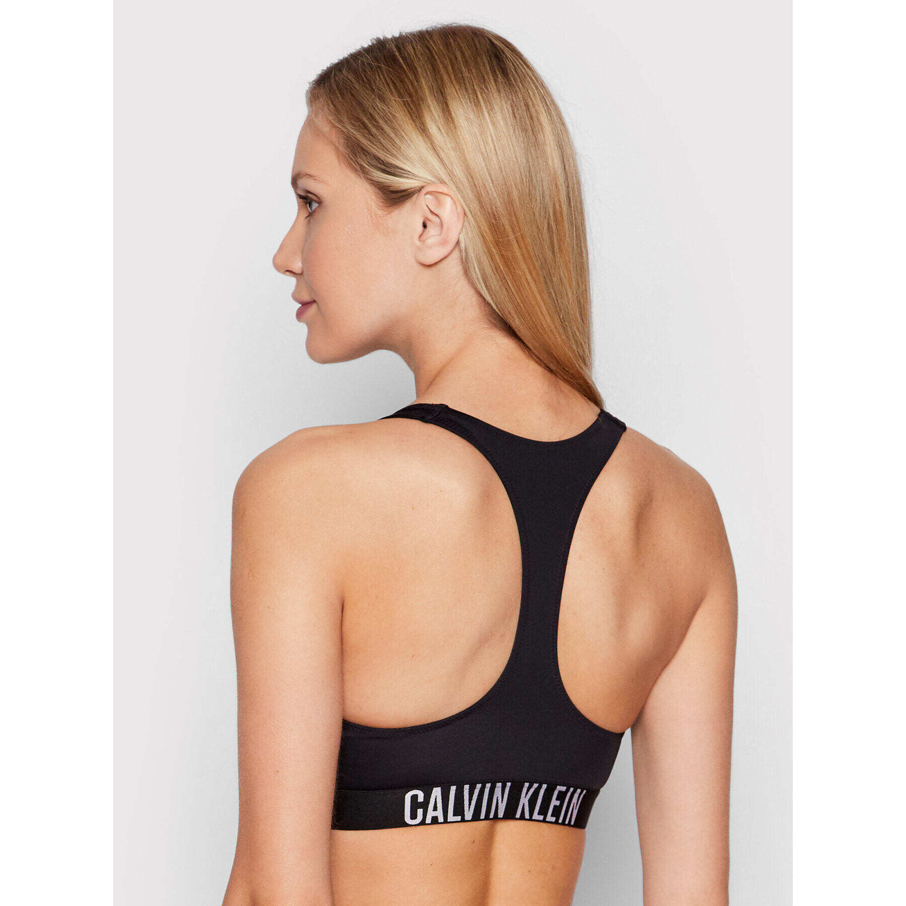 Calvin Klein Swimwear Bikini partea de sus KW0KW01839 Negru - Pled.ro