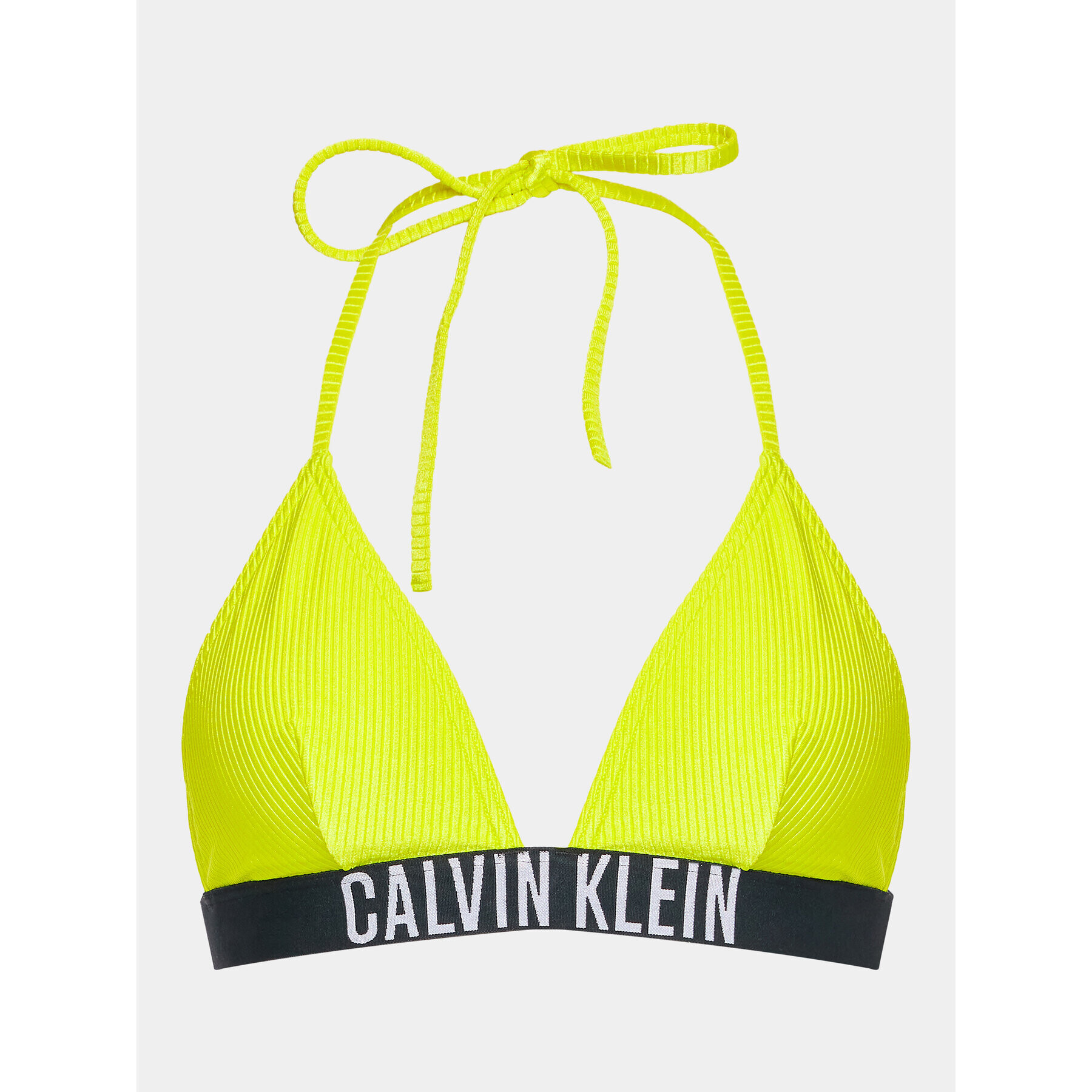 Calvin Klein Swimwear Bikini partea de sus KW0KW01967 Galben - Pled.ro