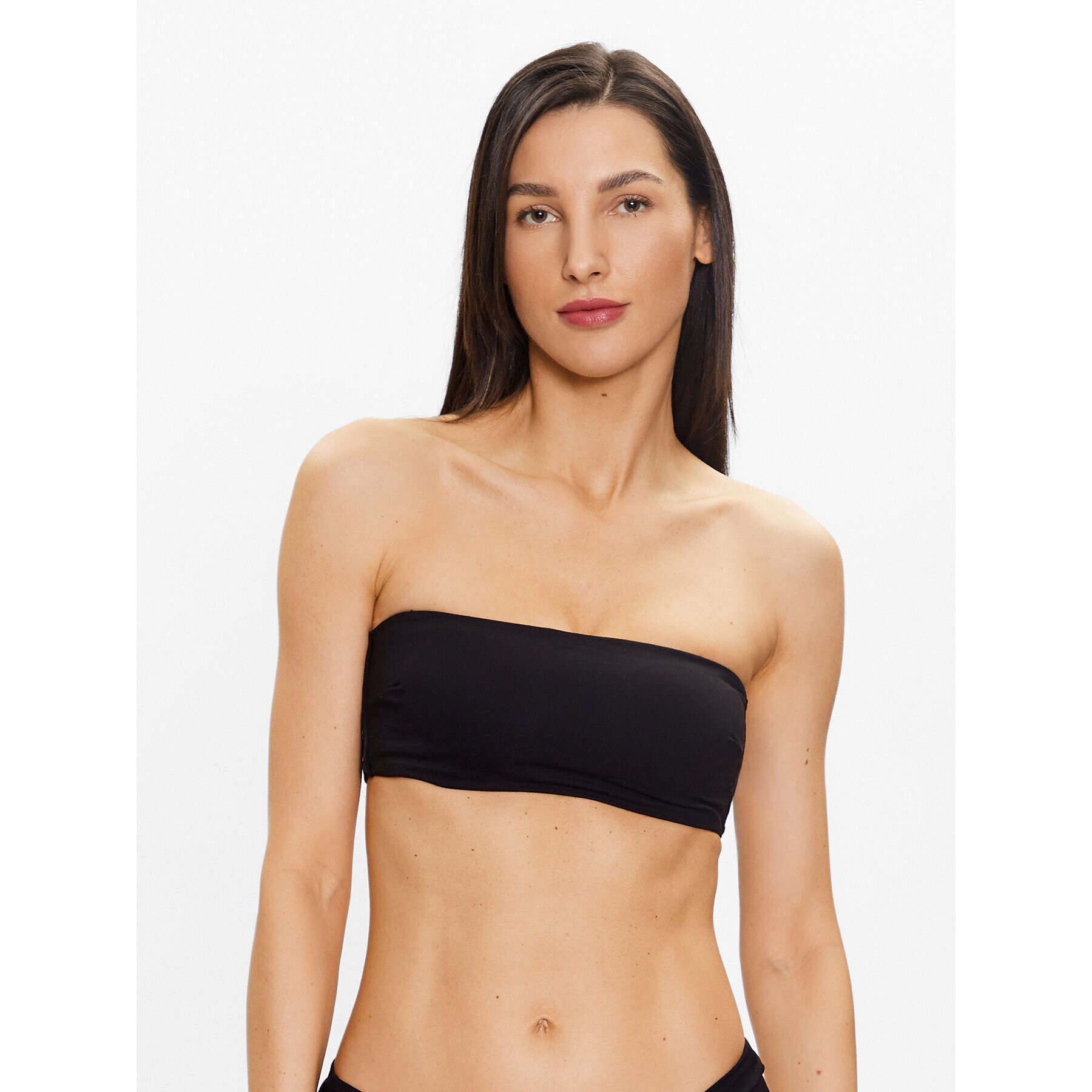 Calvin Klein Swimwear Bikini partea de sus KW0KW02042 Negru - Pled.ro