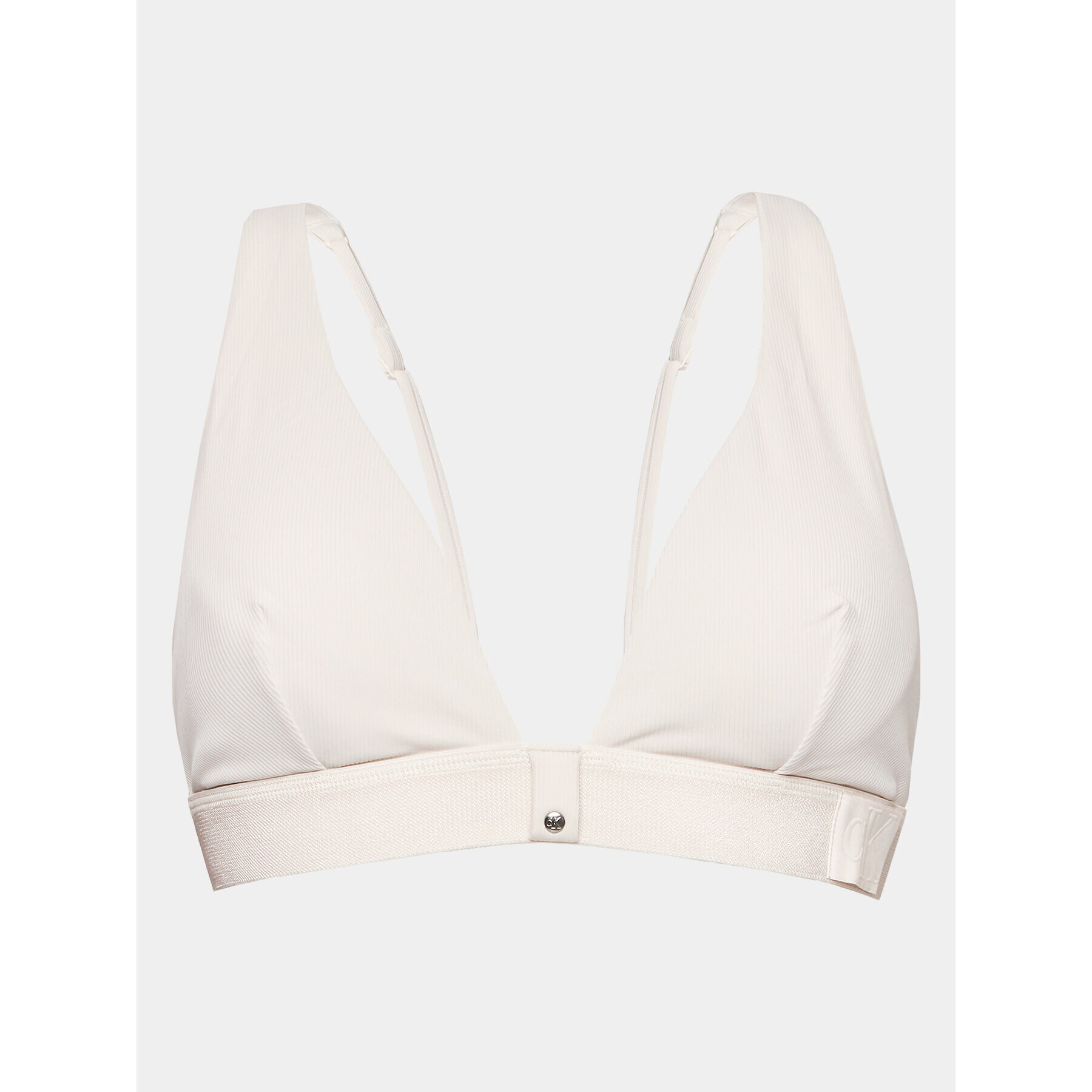 Calvin Klein Swimwear Bikini partea de sus KW0KW02147 Alb - Pled.ro